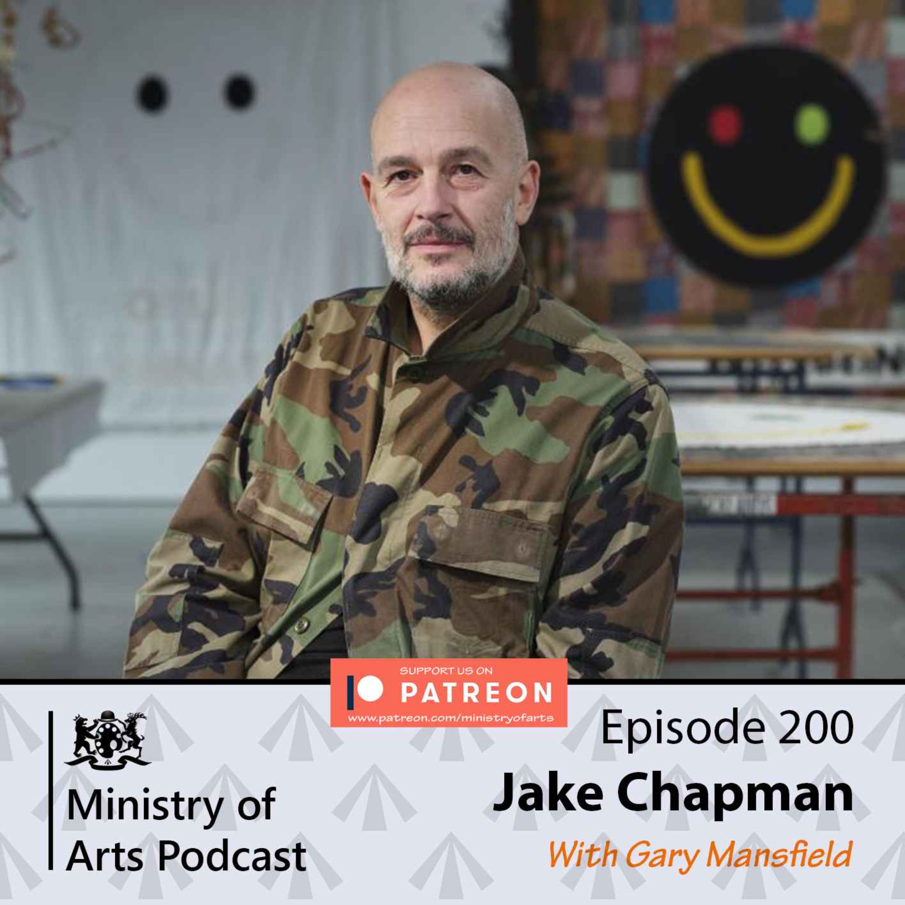 cover art for Ep.200 Jake Chapman - Ministry of Arts Podcast