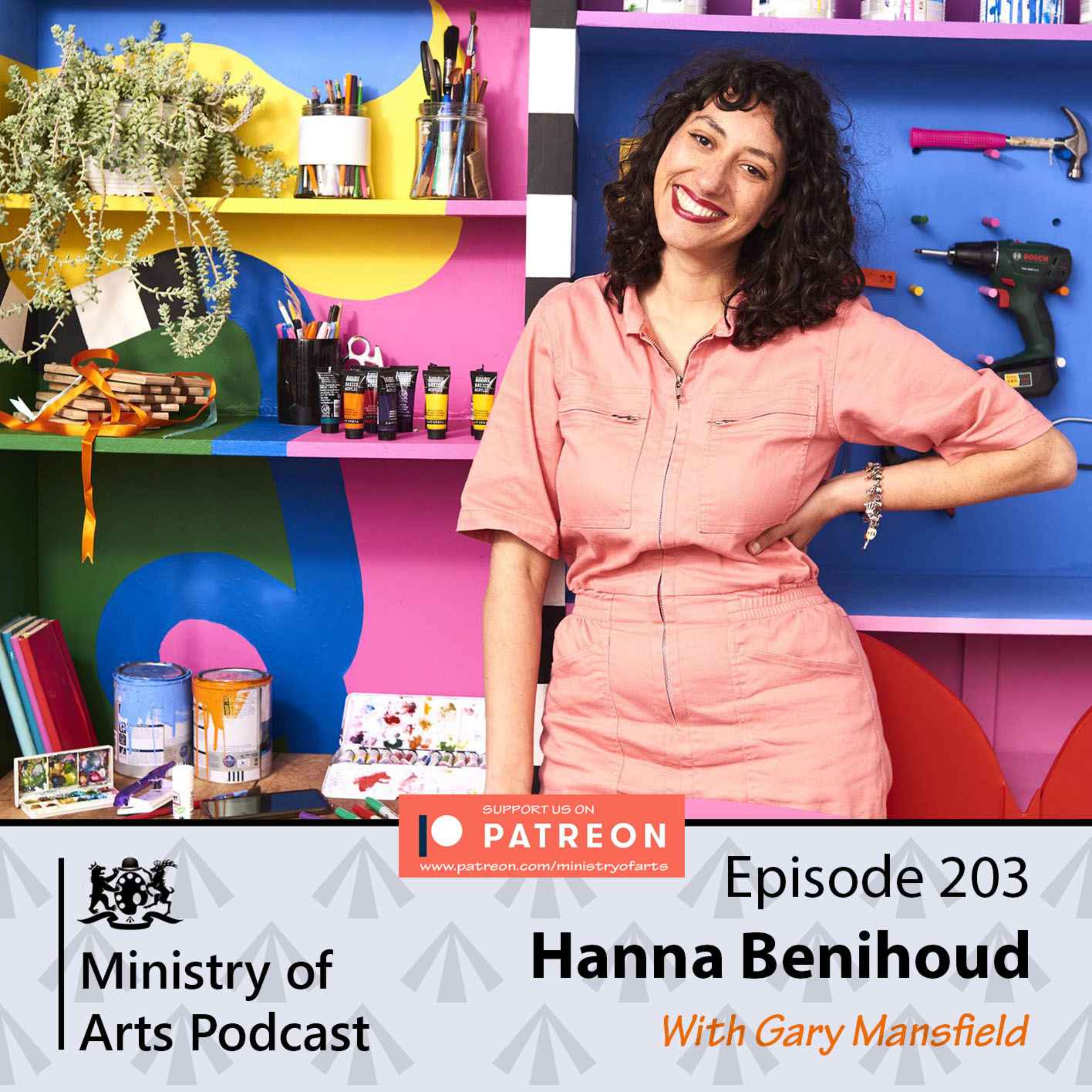 cover art for Ep.203 Hanna Benihoud - Ministry of Arts Podcast