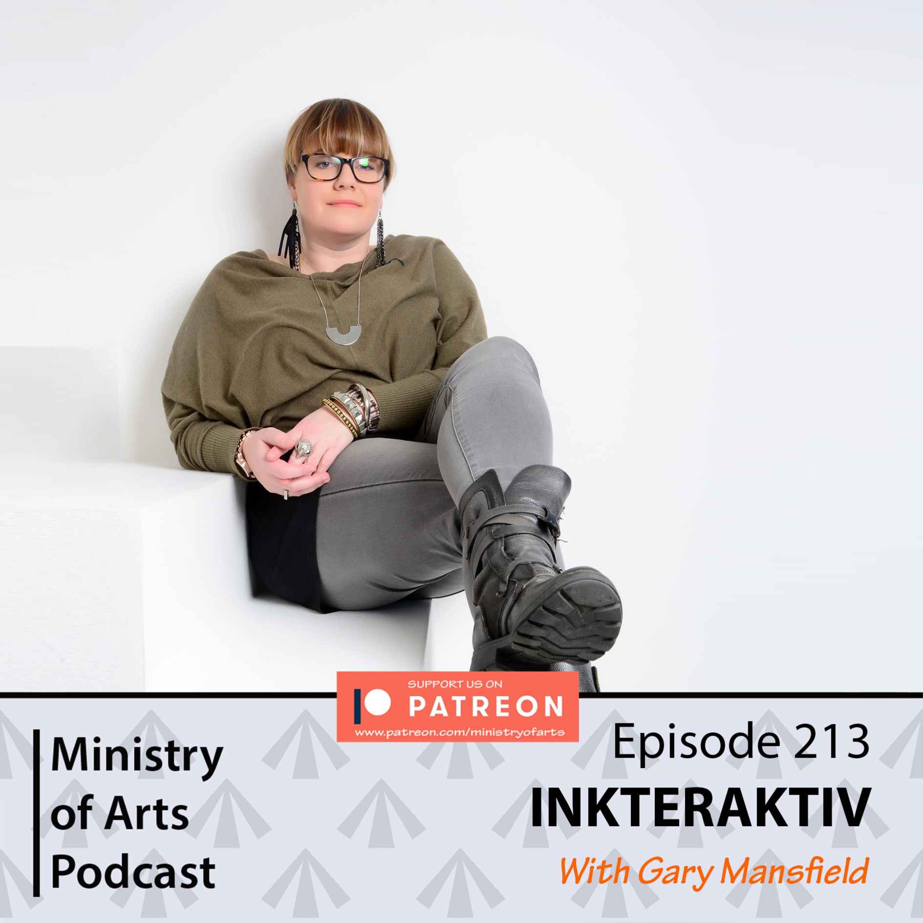 cover art for Ep.213 INKTERAKTIV- Ministry of Arts Podcast