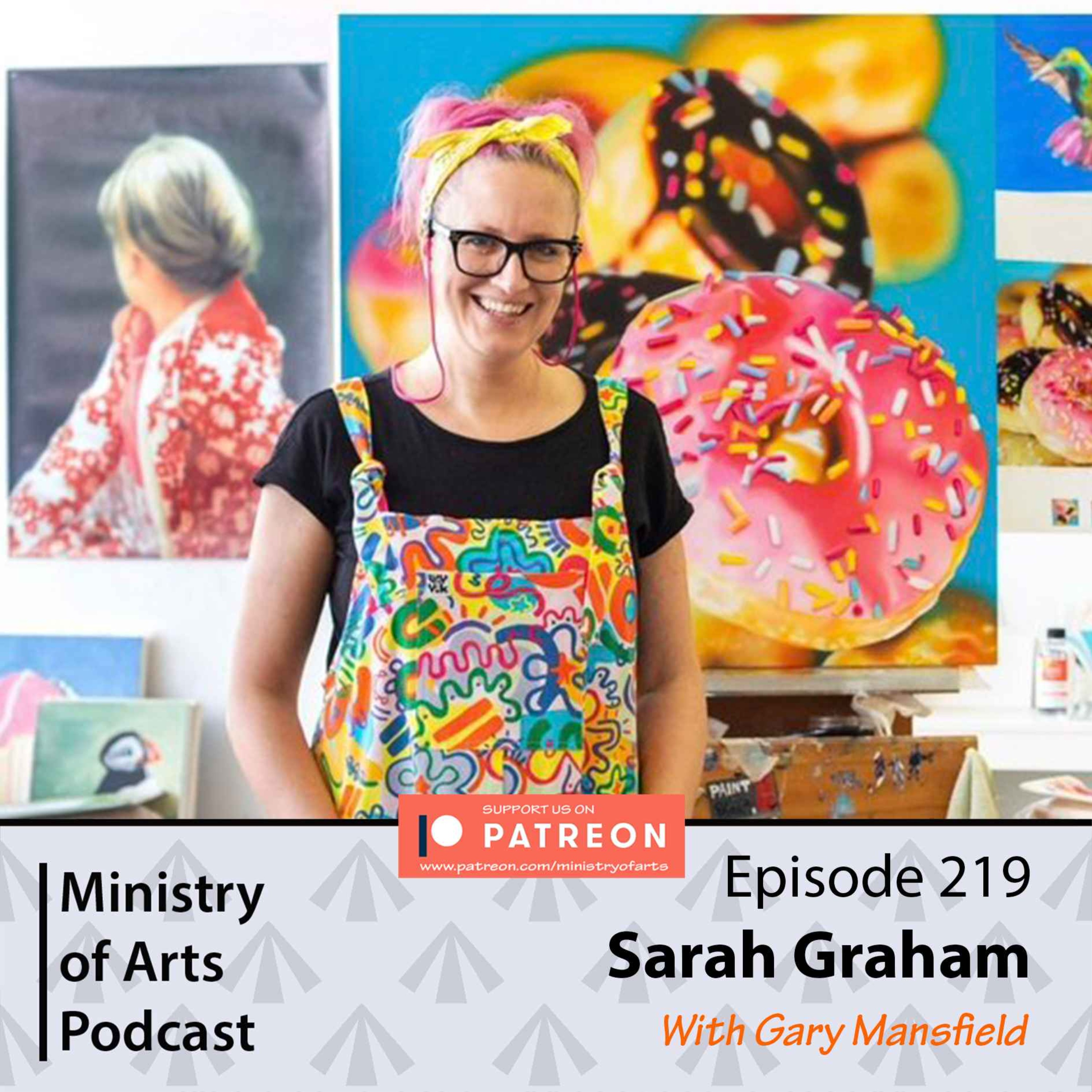 cover art for Ep.219 Sarah Graham - Ministry of Arts Podcast