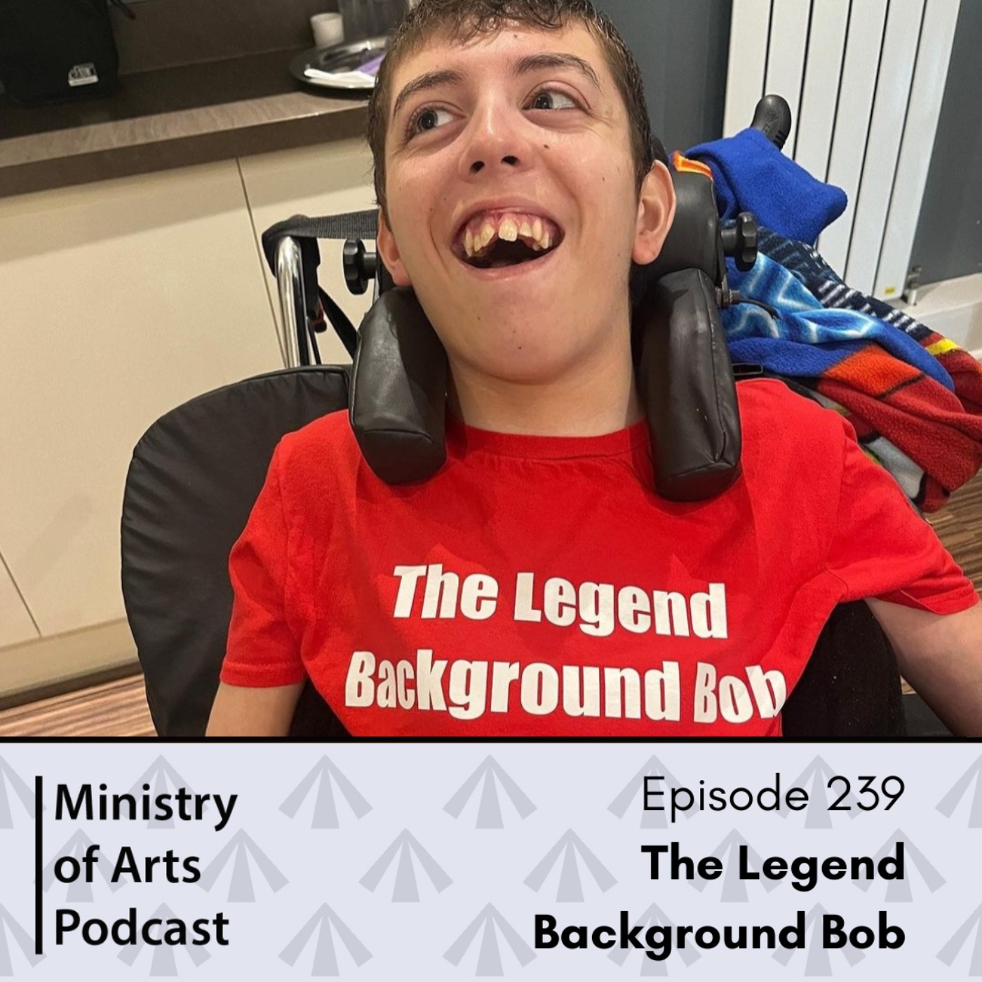 cover art for Ep.239 The Legend Background Bob - Ministry of Arts Podcast