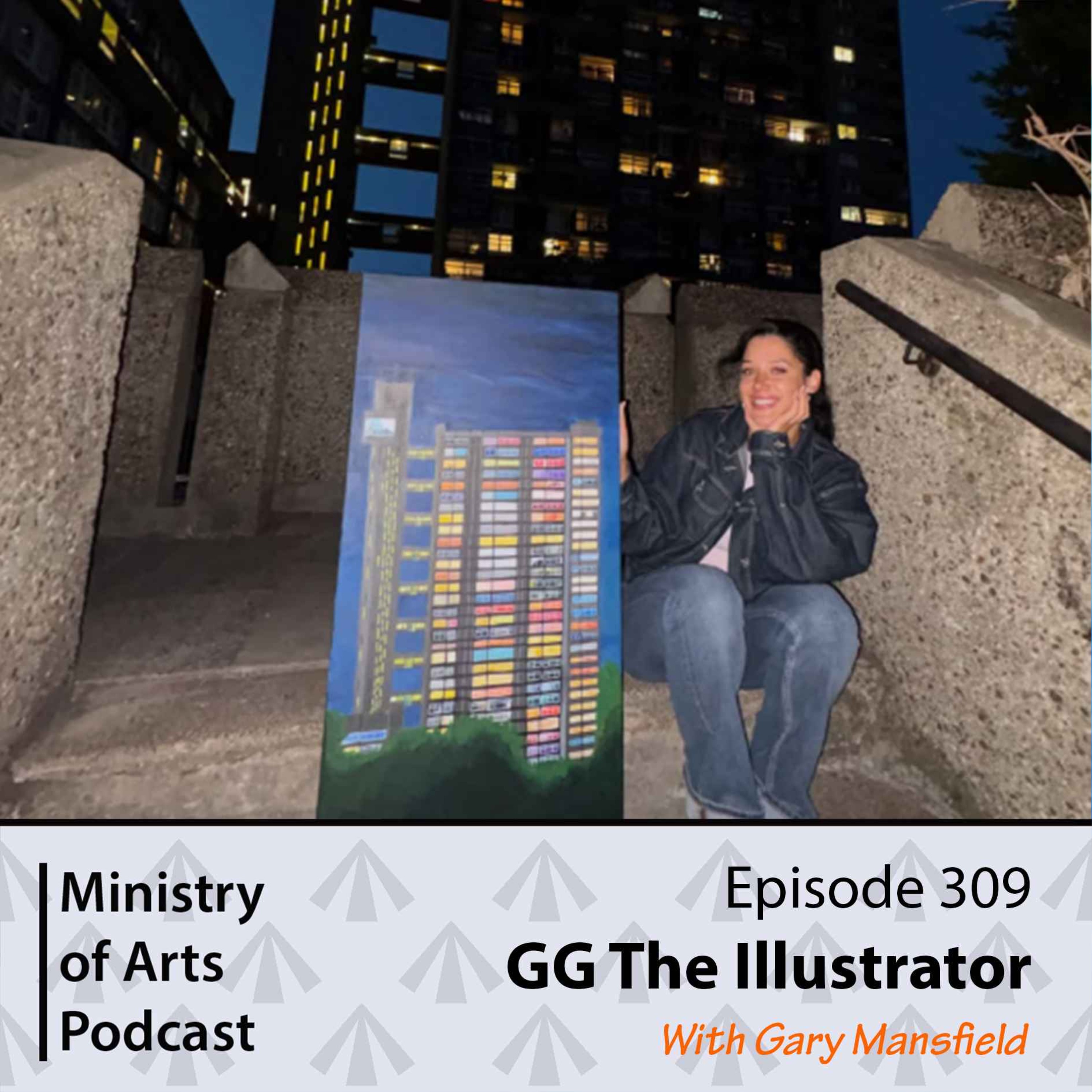 Ep.309 GG The Illustrator - Ministry of Arts Podcast episode artwork