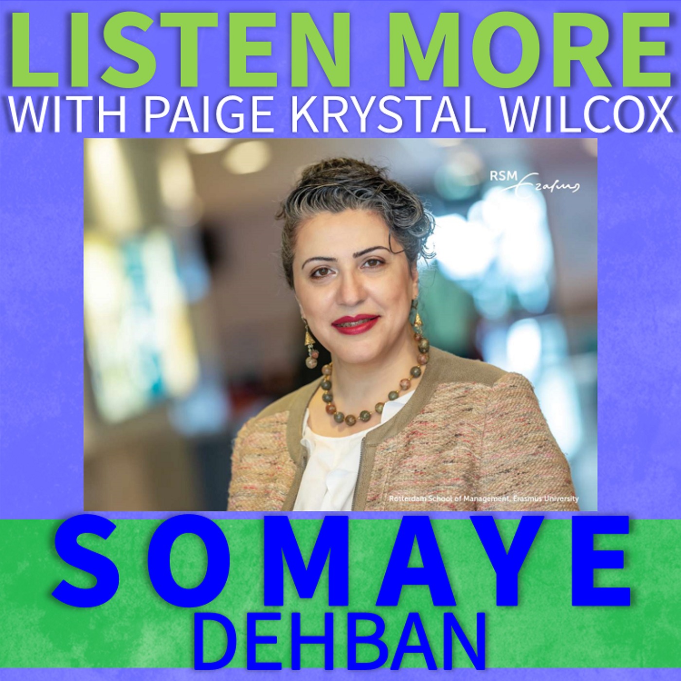 cover art for Listen More: Somaye Dehban