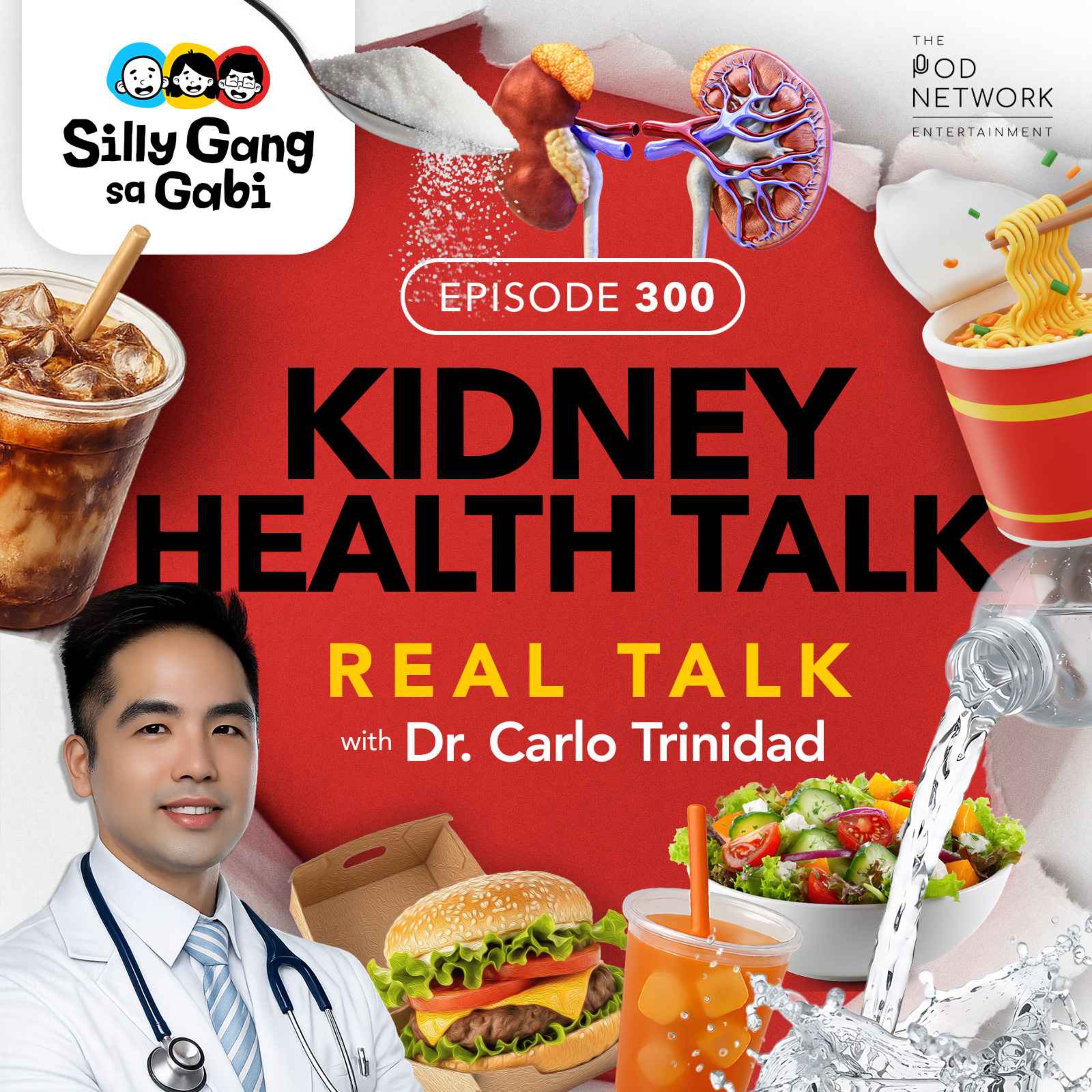 300: Everything You Know About Your Kidneys Might Be Wrong feat. Dr. Carlo Trinidad (Real Talk 2) episode artwork