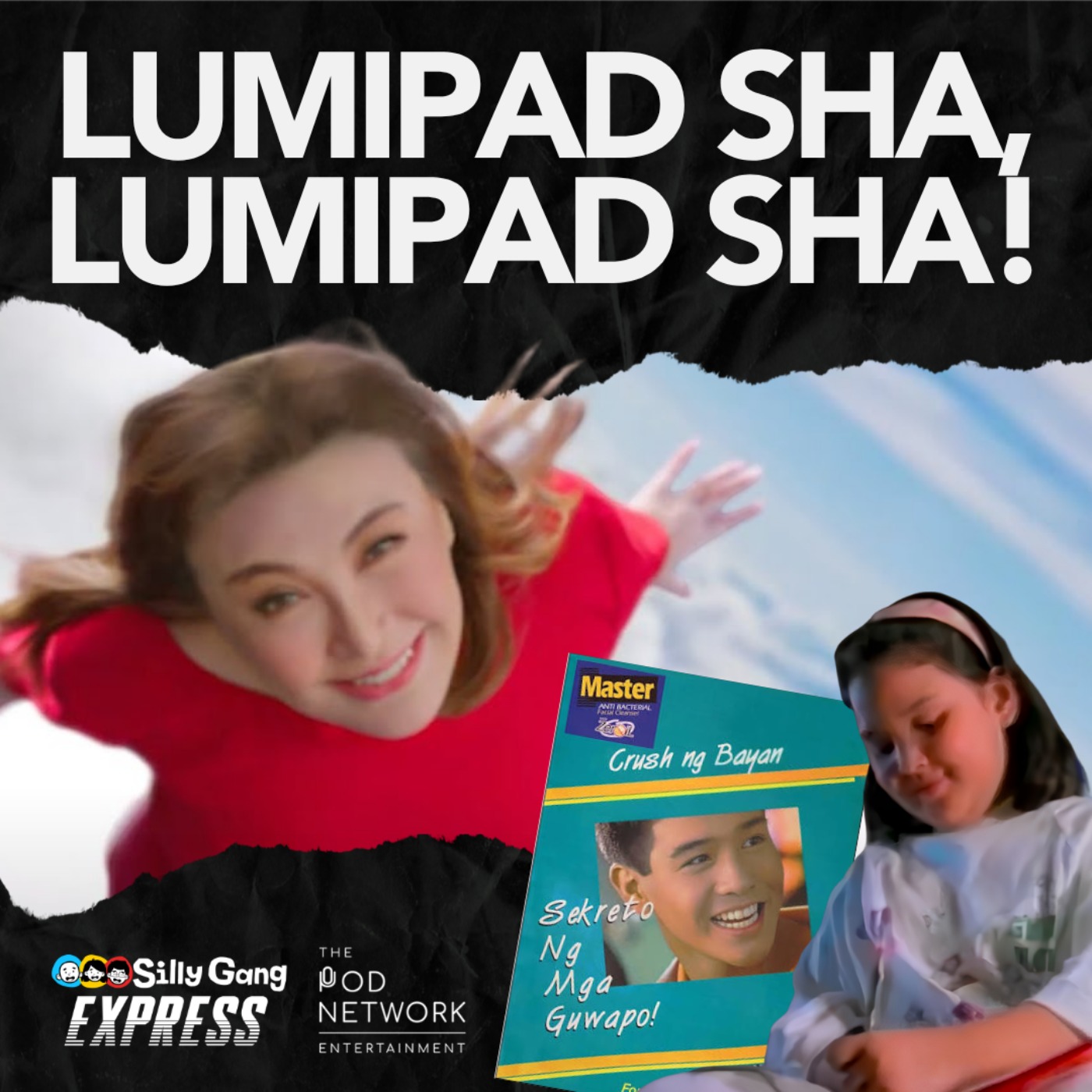 Lumipad si Ate Shawie?!! Batang 90s TV Commercials! [Silly Gang Express 86] episode artwork