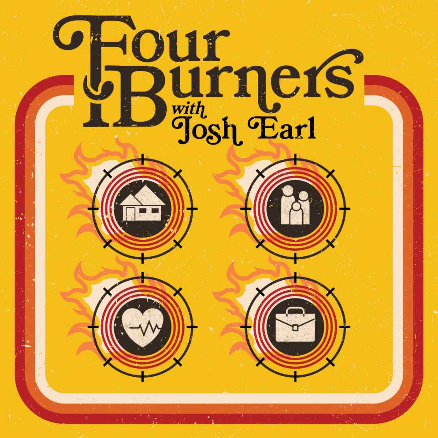 cover art for Four Burners Ep 1 with Gillian Cosgriff