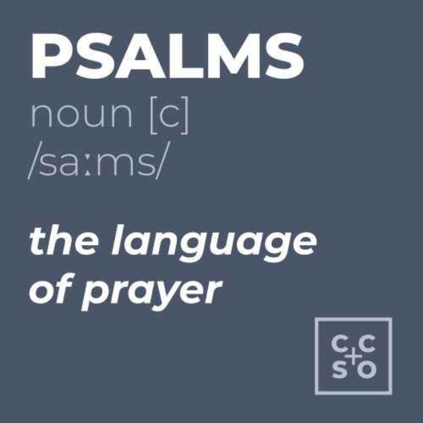 CCSO Sermons