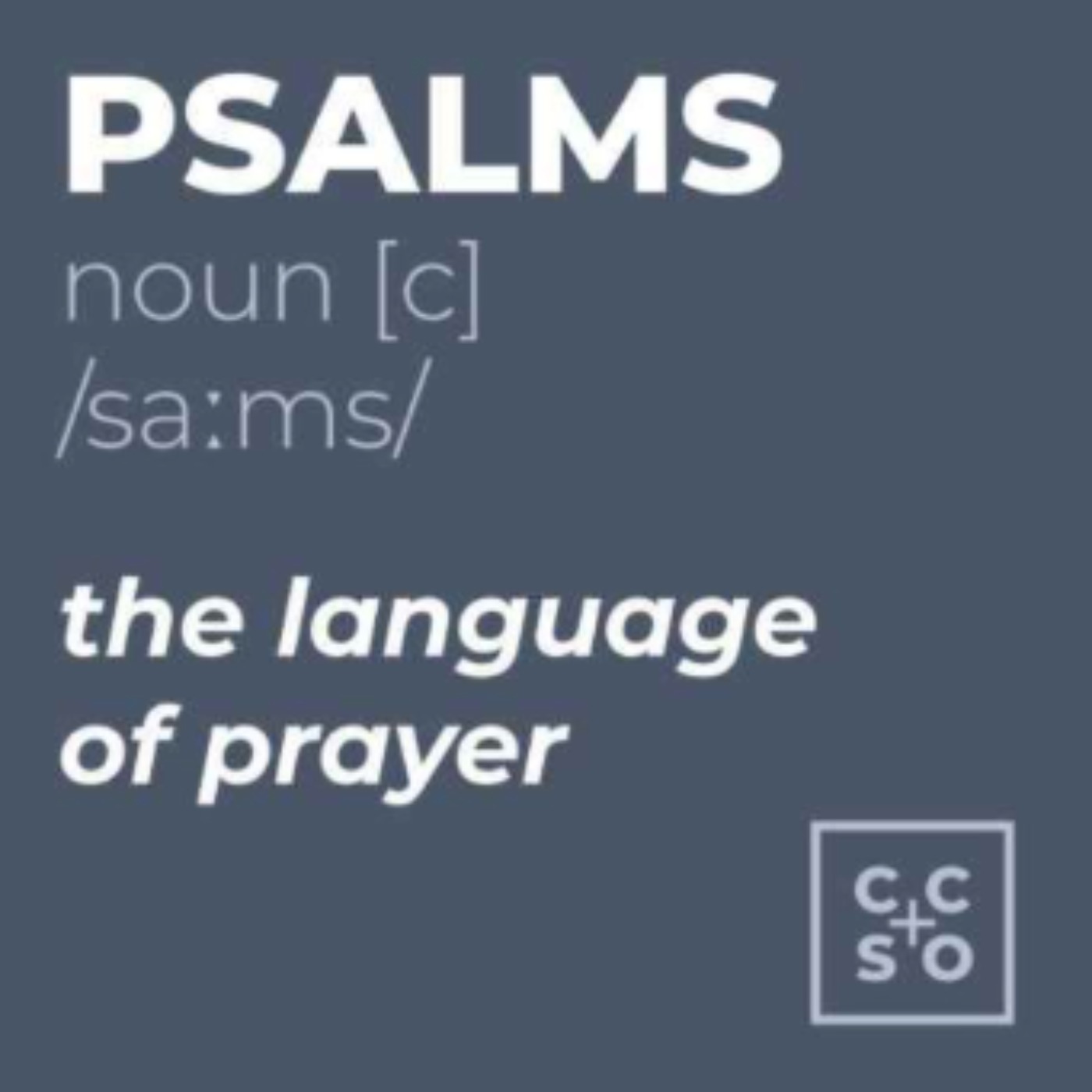 CCSO Sermons