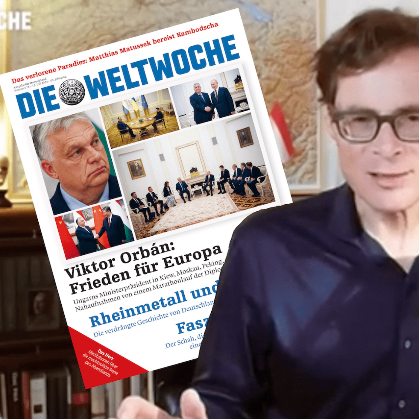 Orbáns Friedensreise und die Horror-Clowns von Brüssel – Vorschau Weltwoche Deutschland