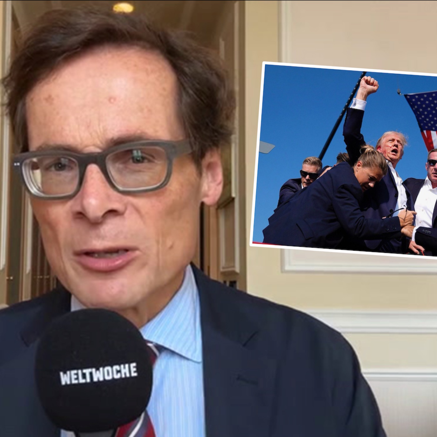 Mordanschlag auf Trump: Kugel durchbohrt sein rechtes Ohr. Haarscharf entgeht er dem Attentat. Folge von Hass und Moralismus.