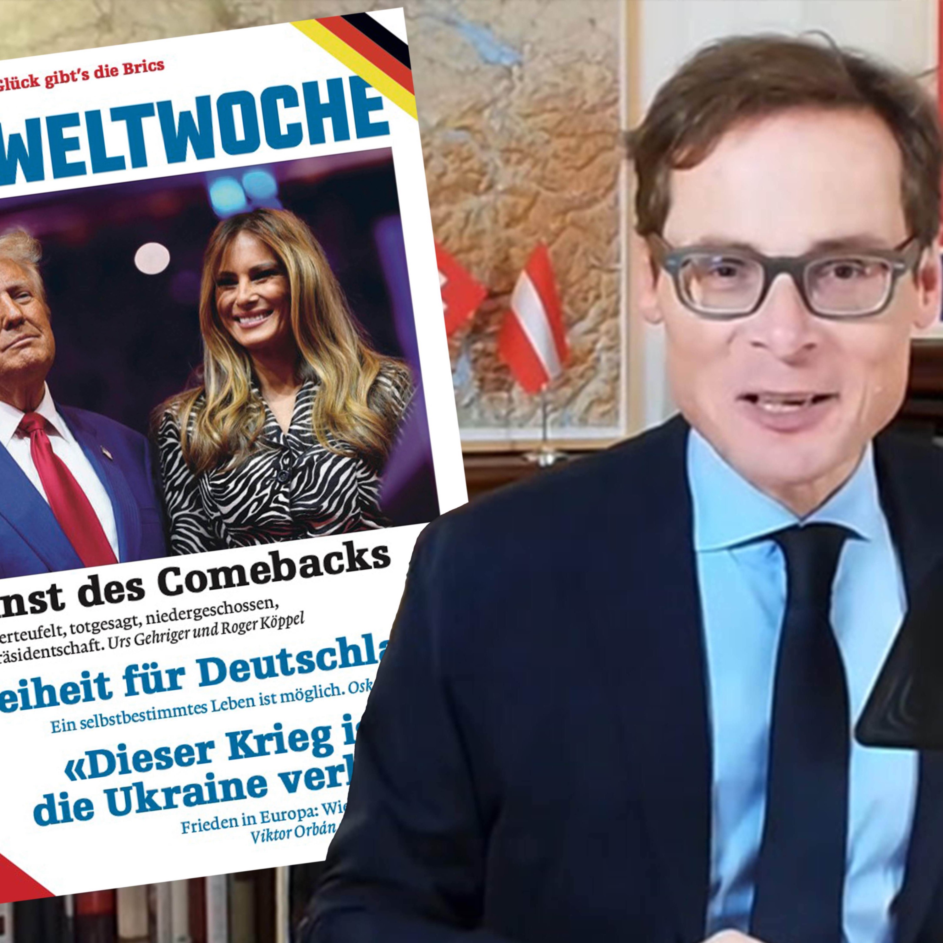 Trump: seine Bilanz als Präsident war gut - Vorschau «Weltwoche Deutschland»