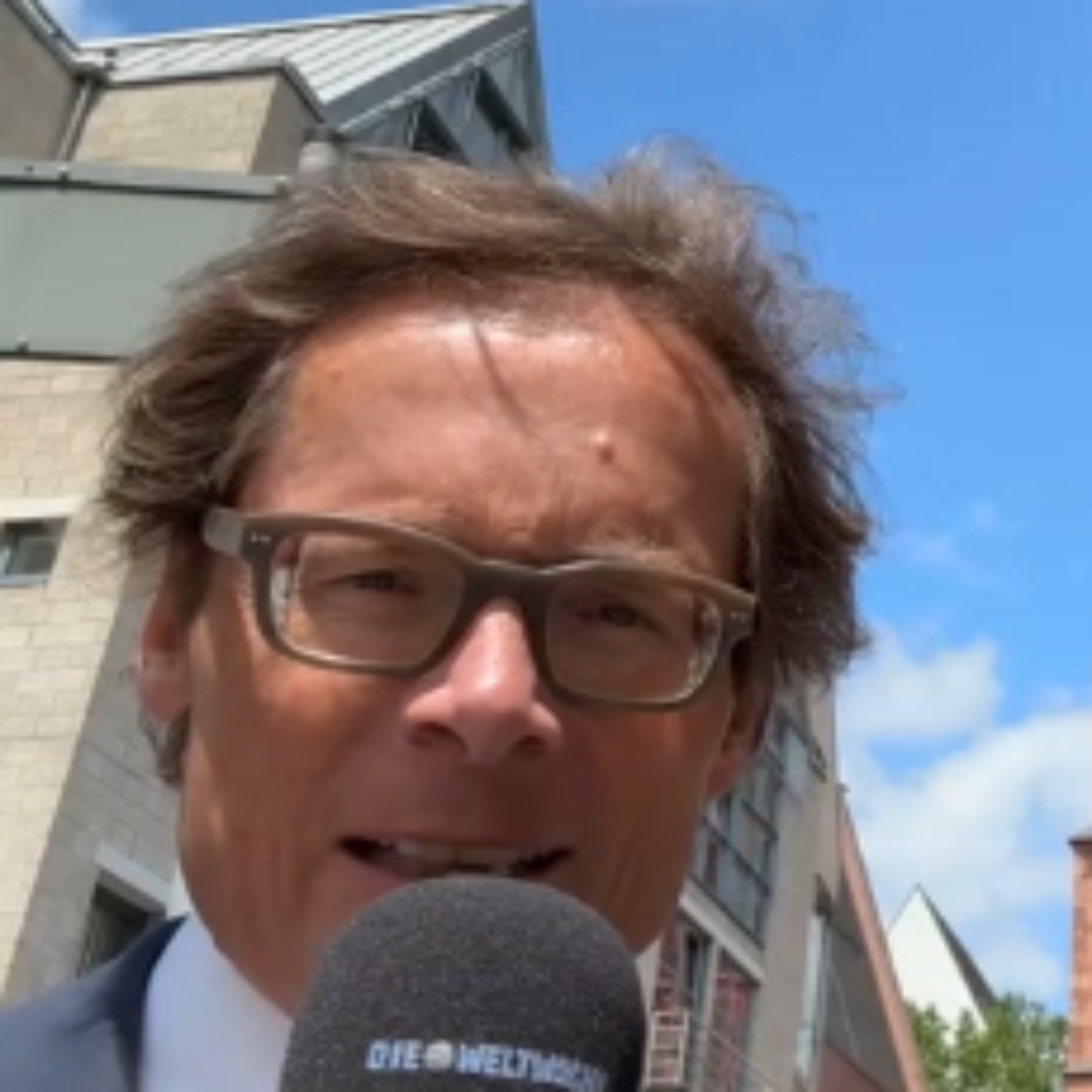 Deutschlands berühmtester Balkon: Prof. Mörgeli über den «Römer» in Frankfurt