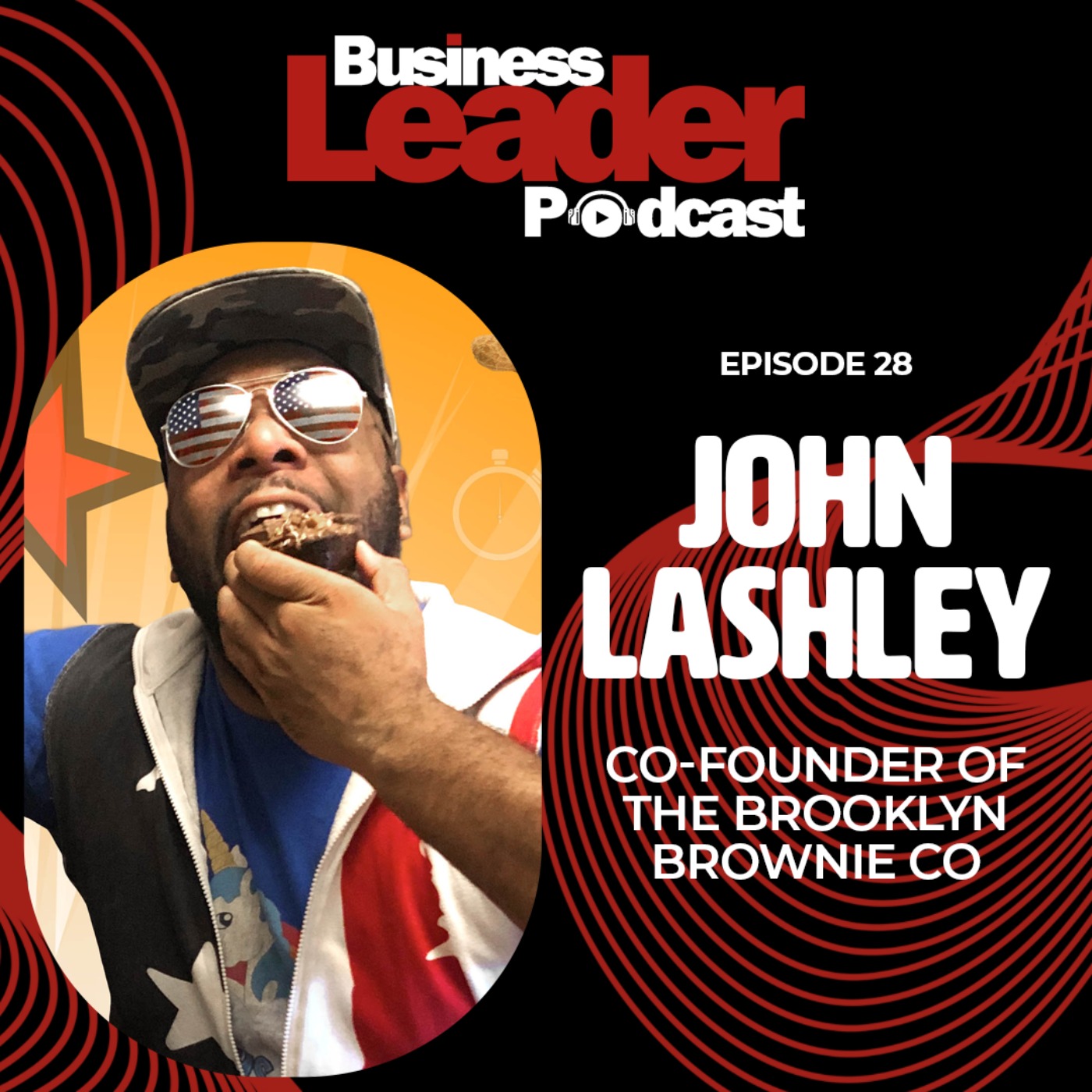 John Lashley: 'Main Dude' & co-founder of Brooklyn Brownie Co.
