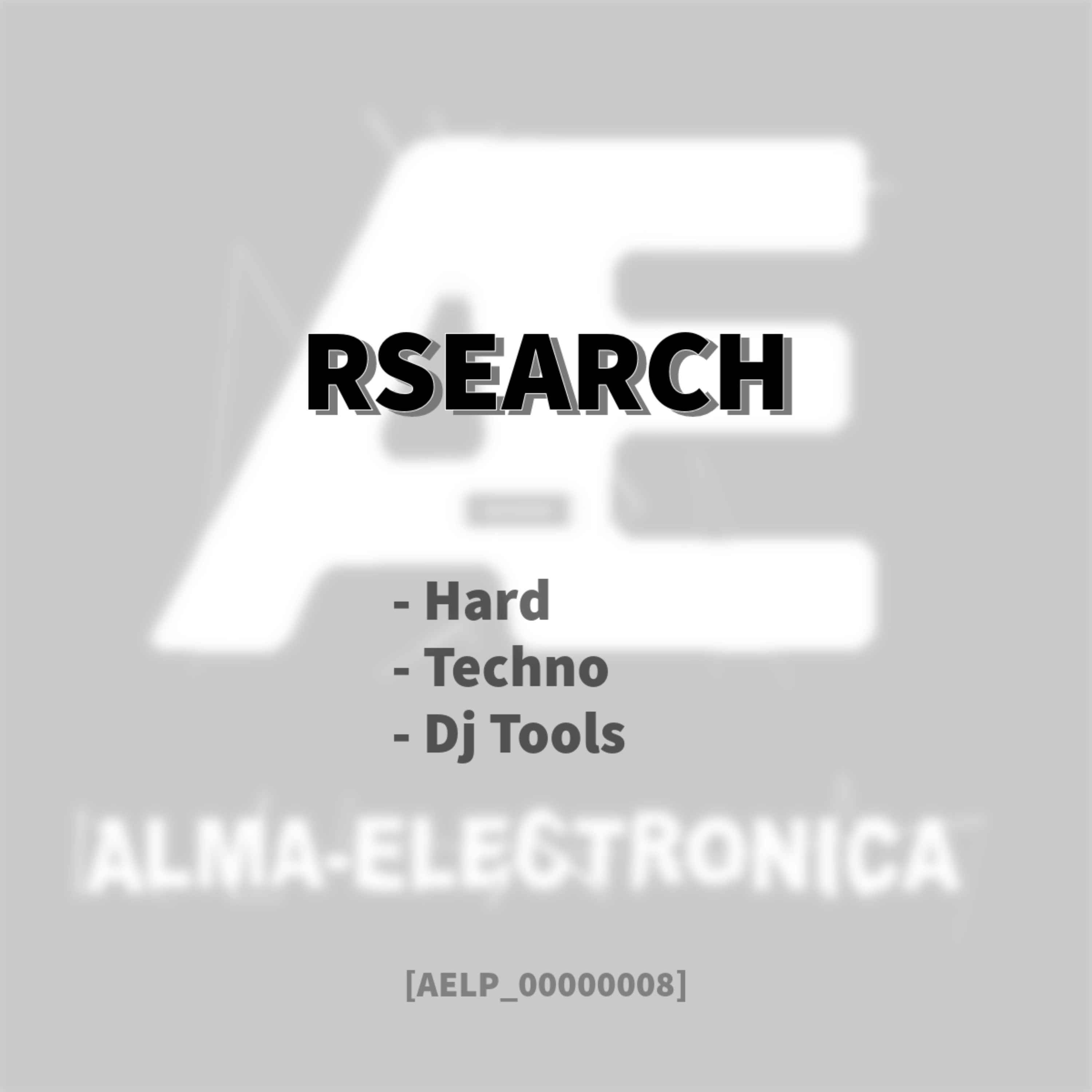 cover art for Alma-Electronica Podcasts presents - RSearch [AELP_00000008]