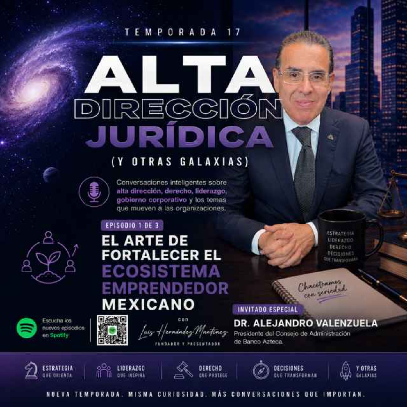 Desde la Alta Dirección: El arte de fortalecer el ecosistema emprendedor mexicano episode artwork