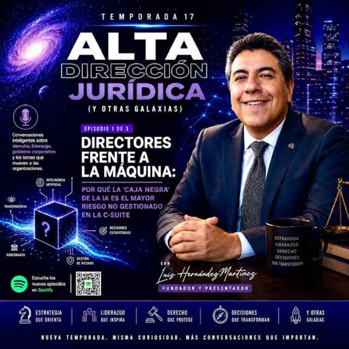 Directores frente a la máquina: por qué la "caja negra" de la IA es el mayor riesgo para la C-Suite episode artwork