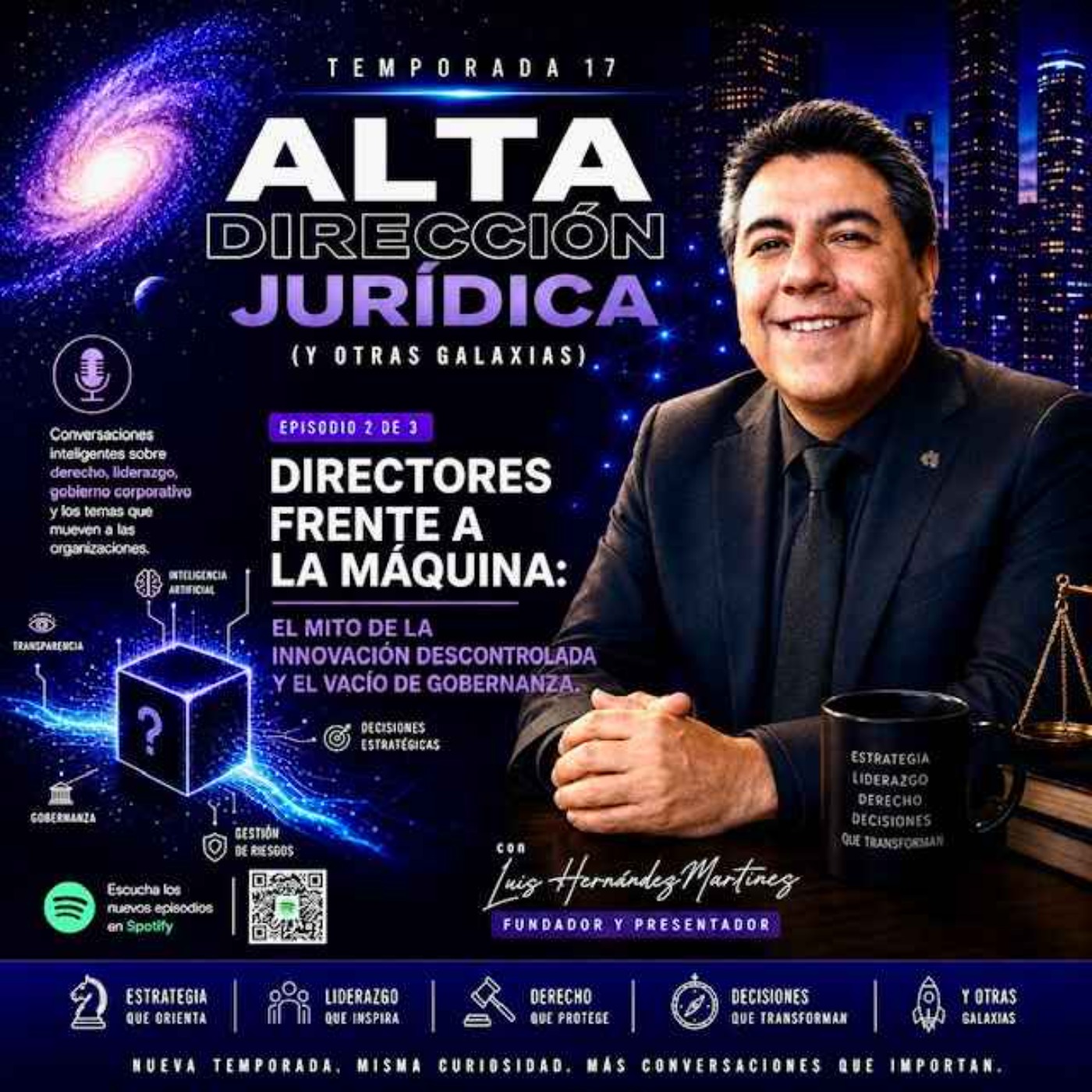 Directores frente a la máquina: el mito de la innovación descontrolada y el vacío de gobernanza episode artwork