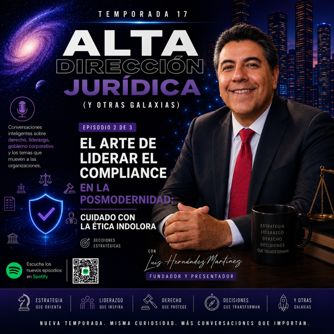 El arte de liderar el compliance en la posmodernidad: cuidado con la ética indolora episode artwork