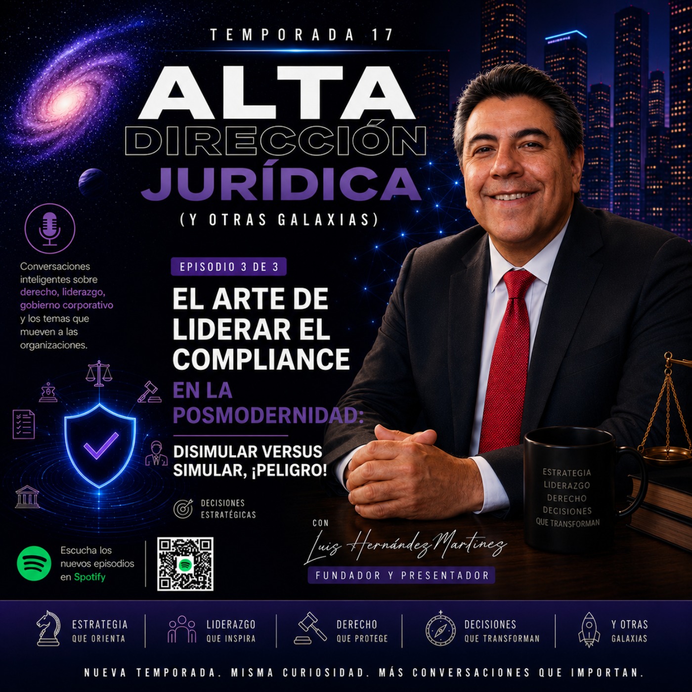 El arte de liderar el compliance en la posmodernidad: disimular versus simular, ¡peligro! episode artwork