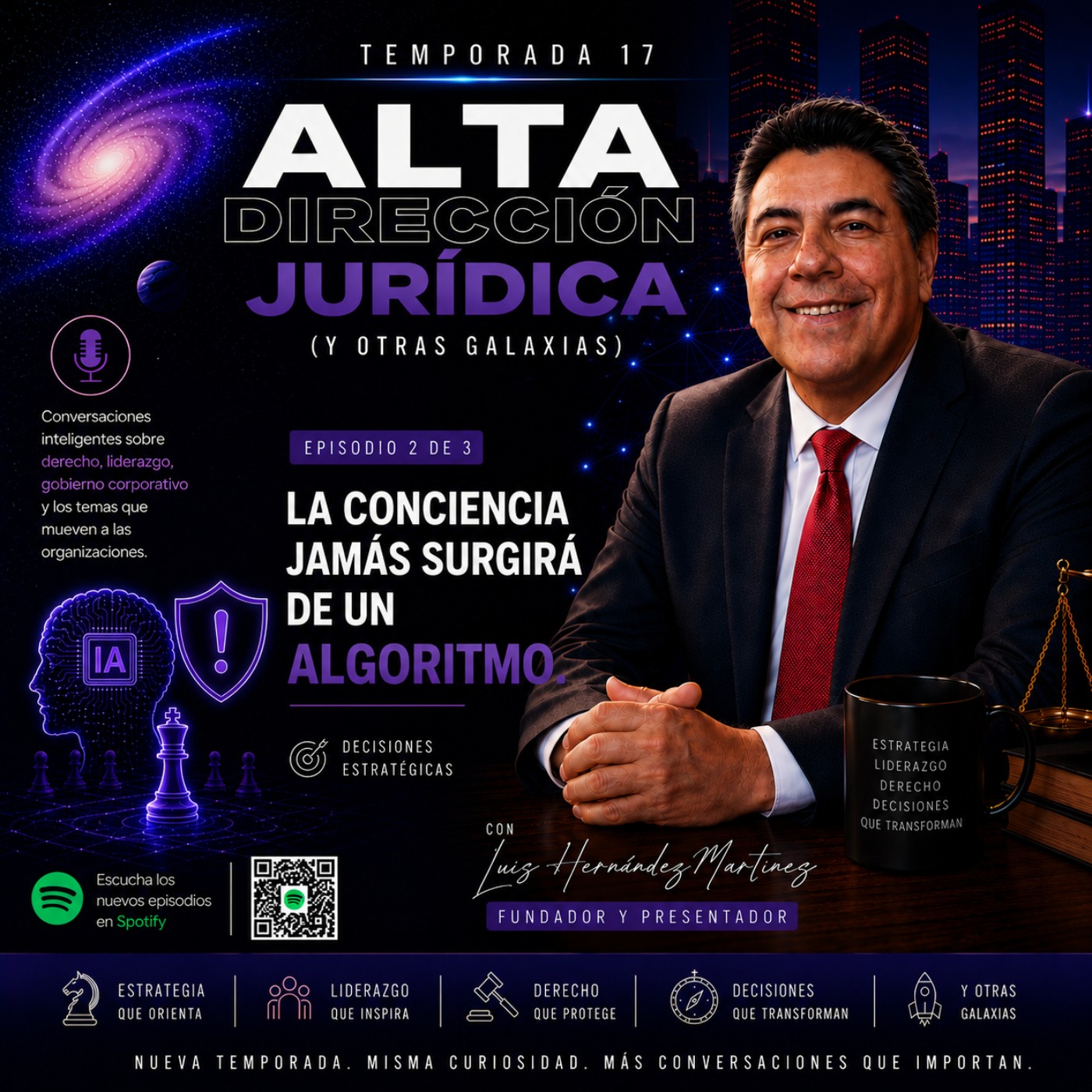 La última libertad: la conciencia jamás surgirá de un algoritmo episode artwork