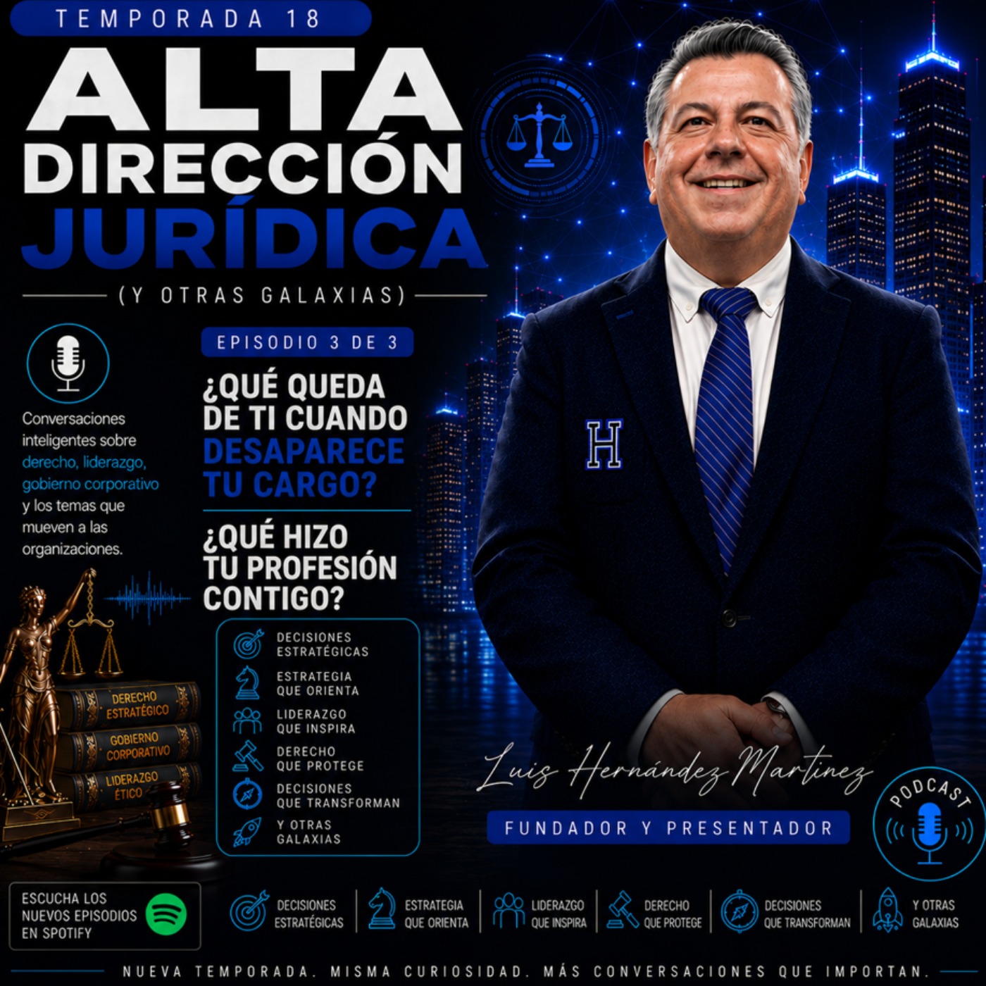 ¿Qué queda de ti cuando desaparece tu cargo? ¿Qué hizo tu profesión contigo? episode artwork