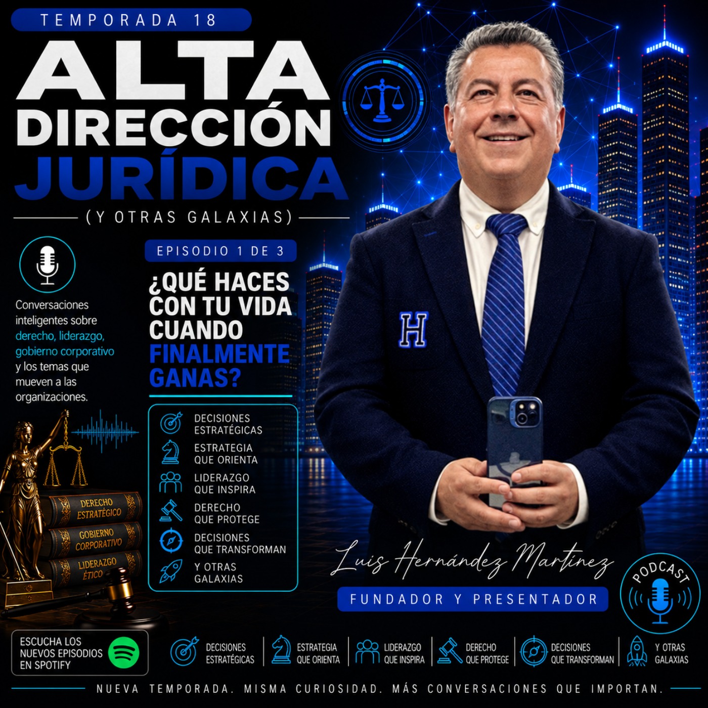 Portada de Alta Dirección Jurídica (y otras galaxias)