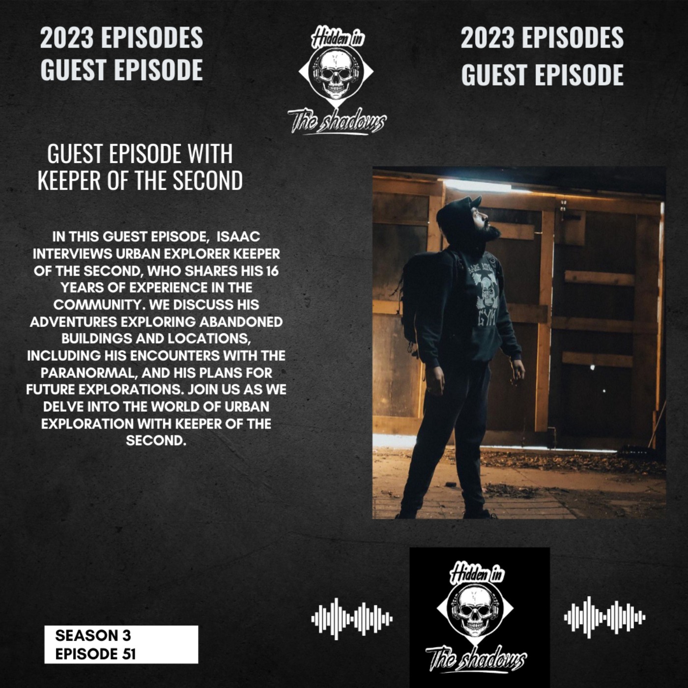 Guest Episode With Urban Explorer Keeper Of The Second