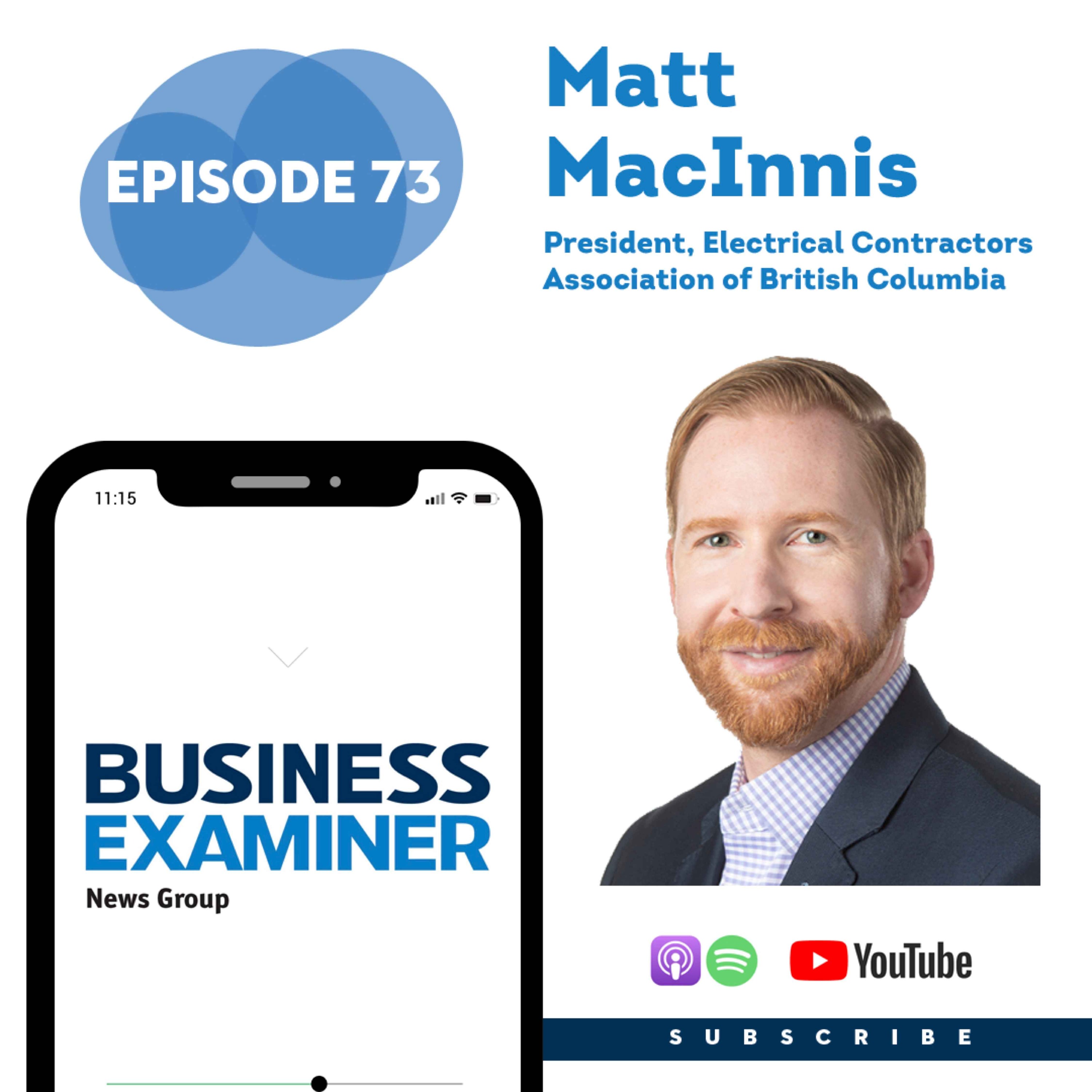 Matt MacInnis, new President of ECABC talks priorities and vision