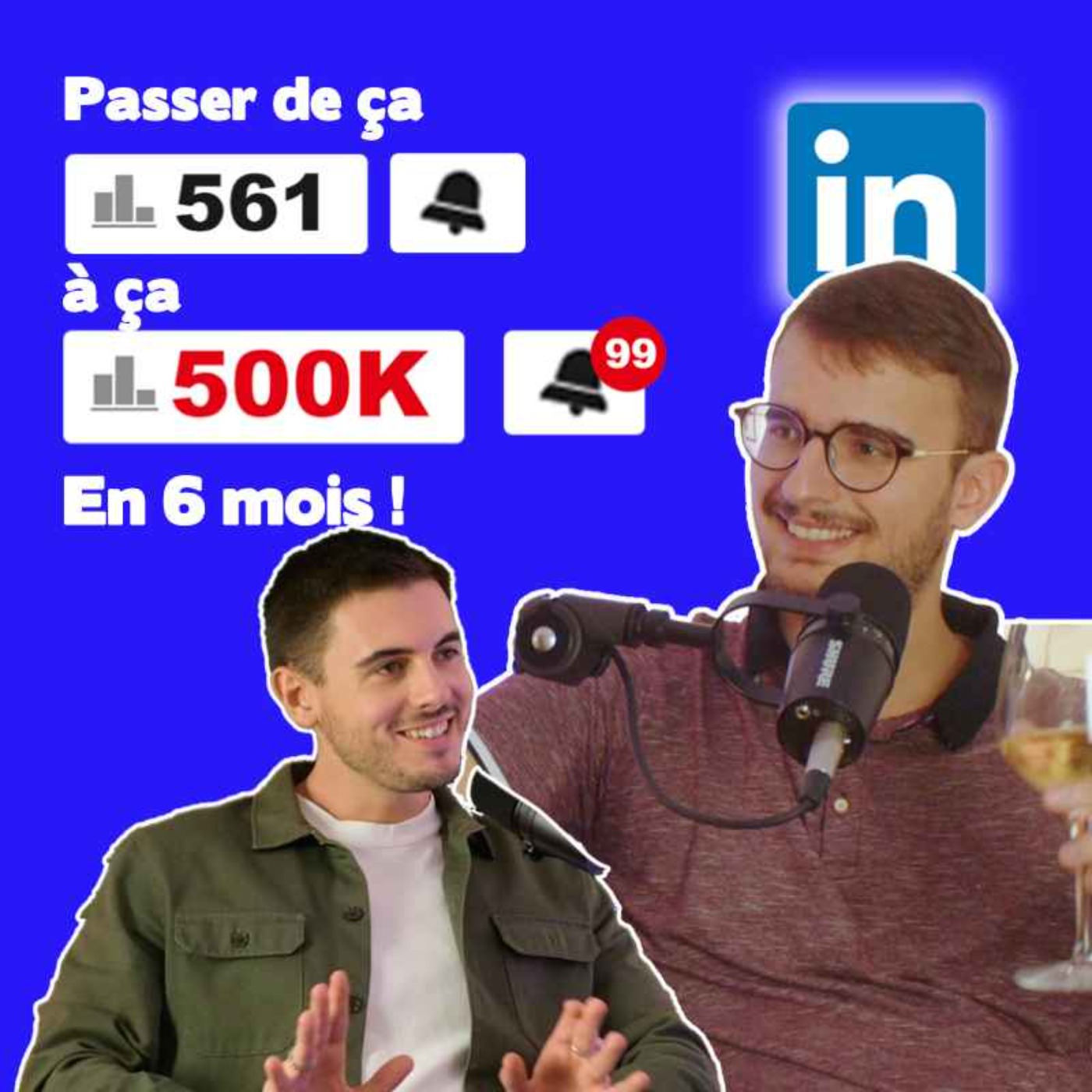 [🔊👍] De 0 à 1M de vues en 6 mois sur LinkedIn w/ Lucas Gonzalez