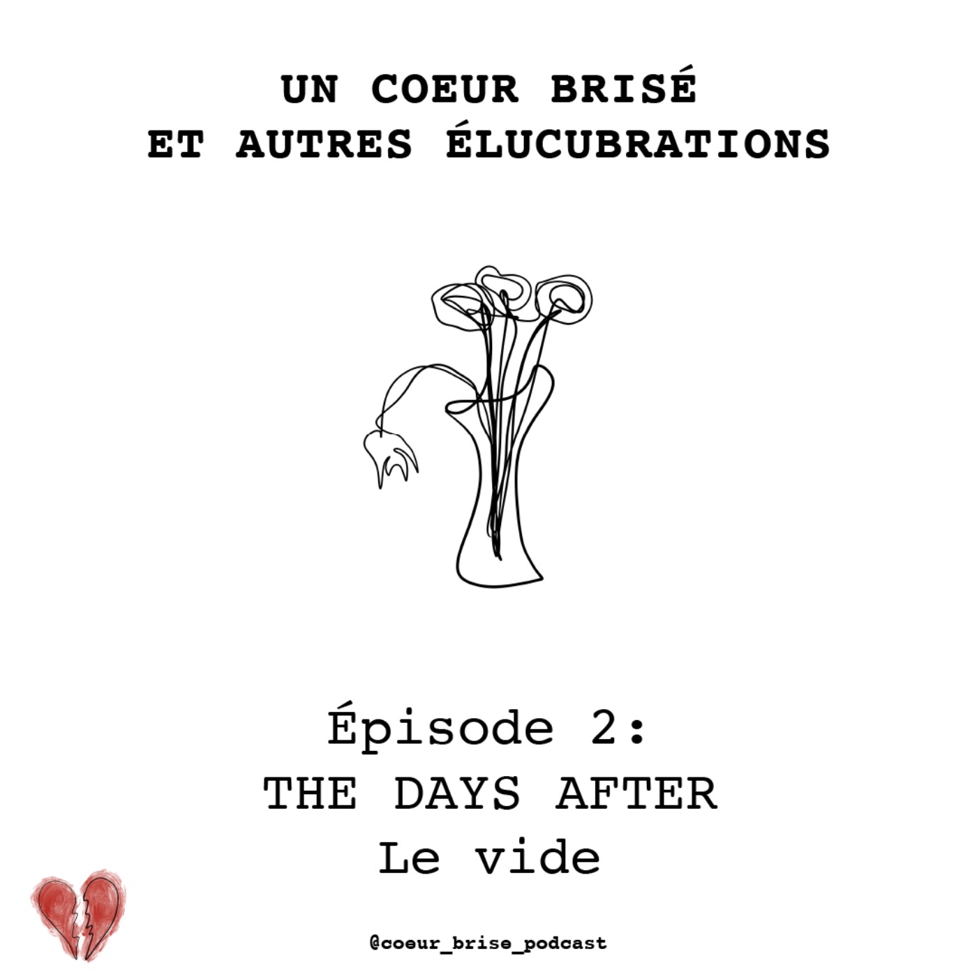 Un coeur brisé et autres élucubrations