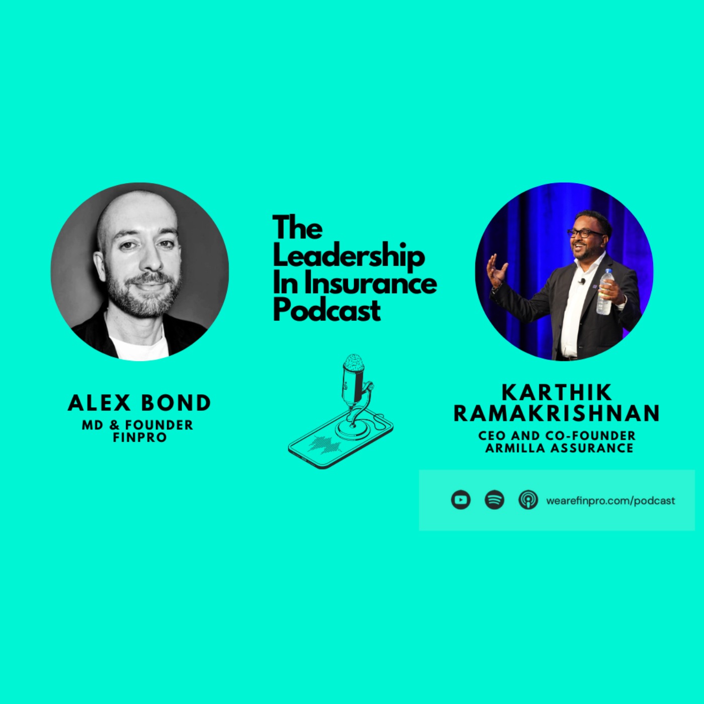 The Future of AI Insurance : An interview with Karthik Ramakrishnan, the CEO & Co- Founder of Armilla Assurance - podcast episode cover