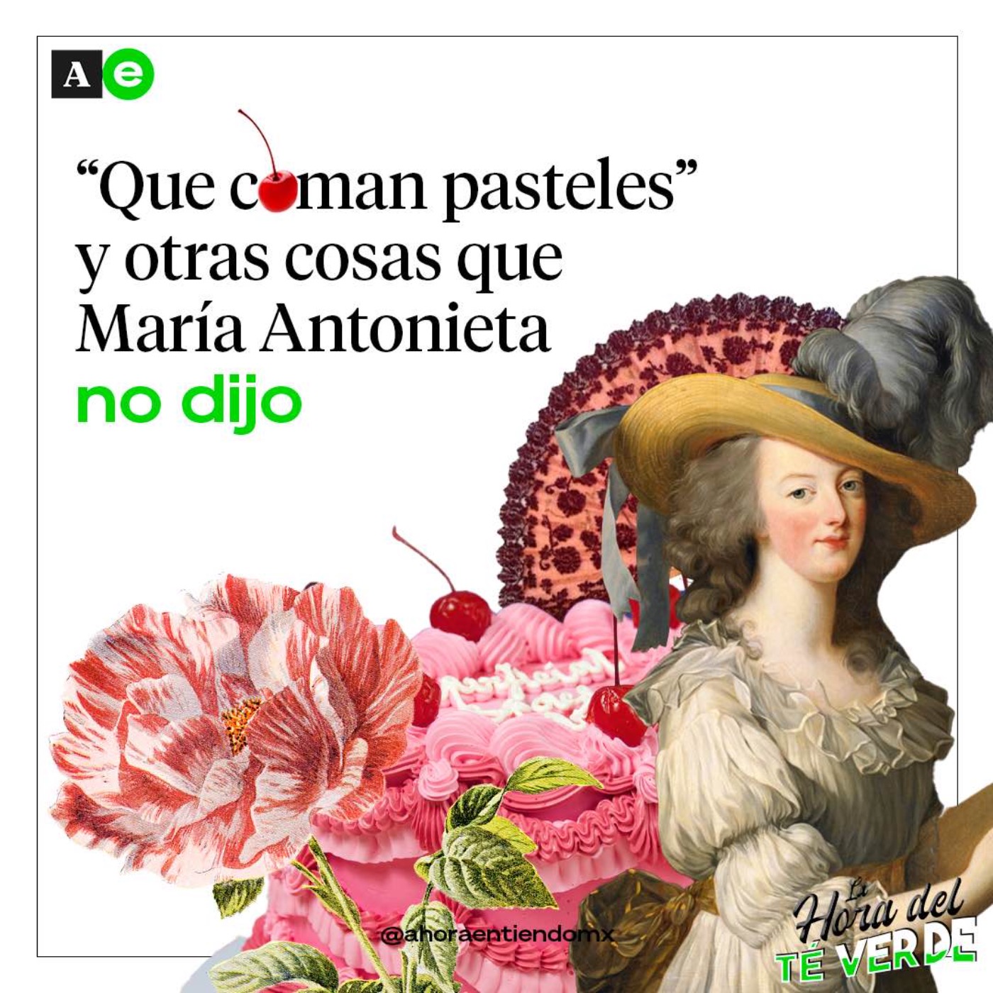 cover art for "Que coman pasteles" y otras cosas que María Antonieta no dijo