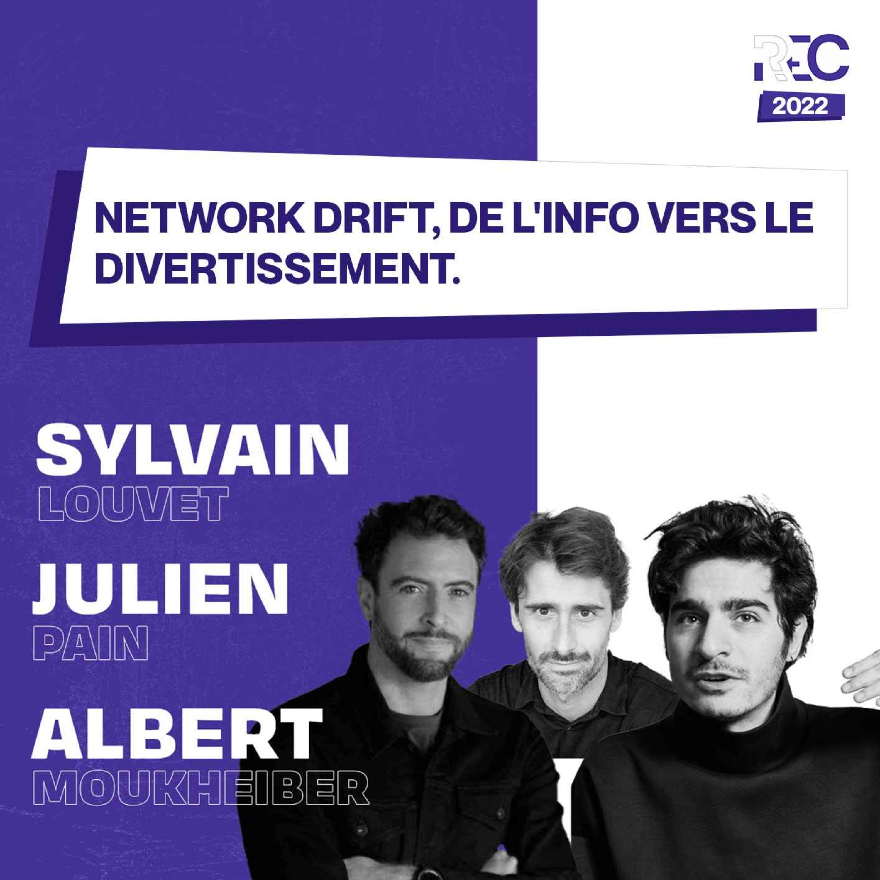cover art for "Network drift", de l’info vers le divertissement