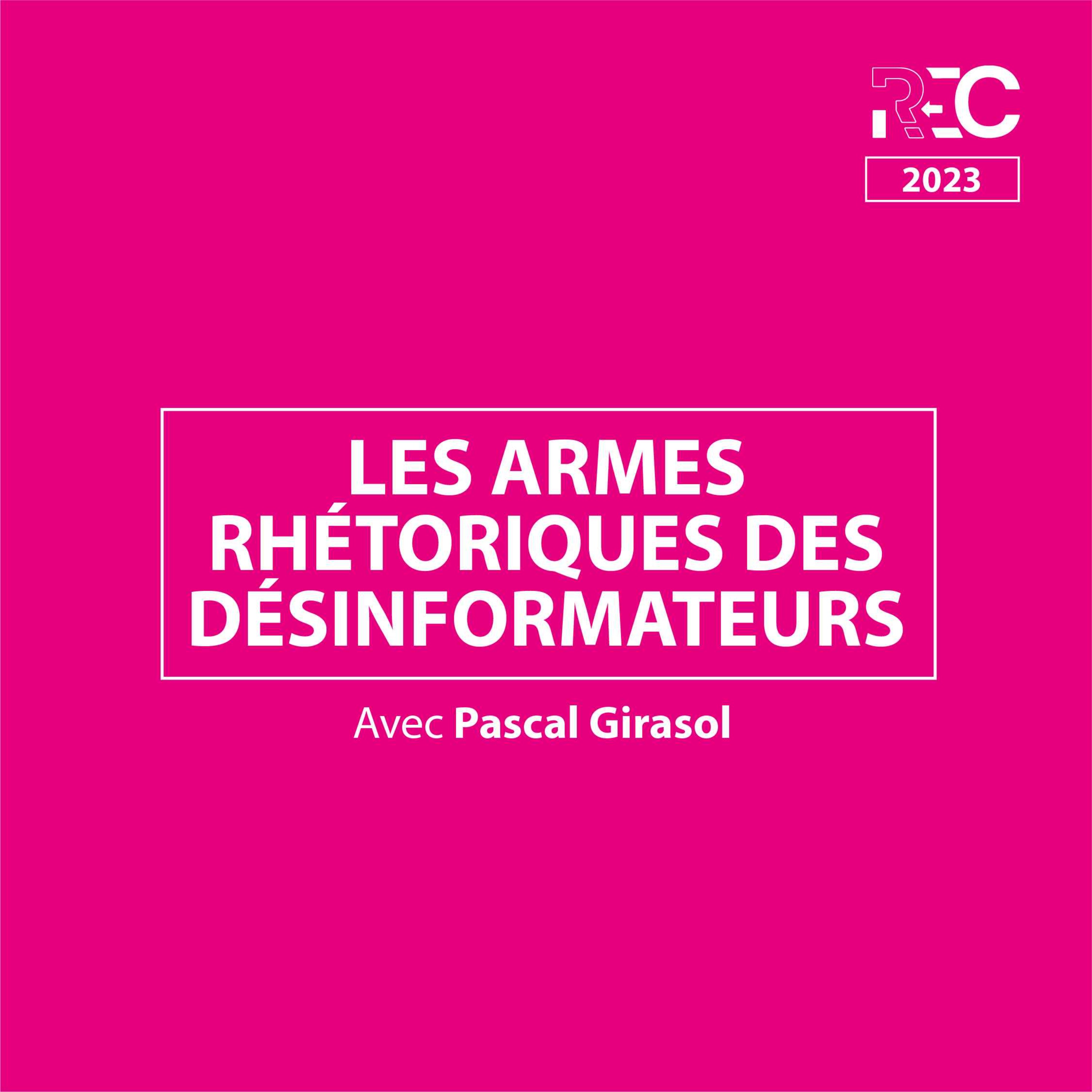 cover art for Les armes rhétoriques des désinformateurs