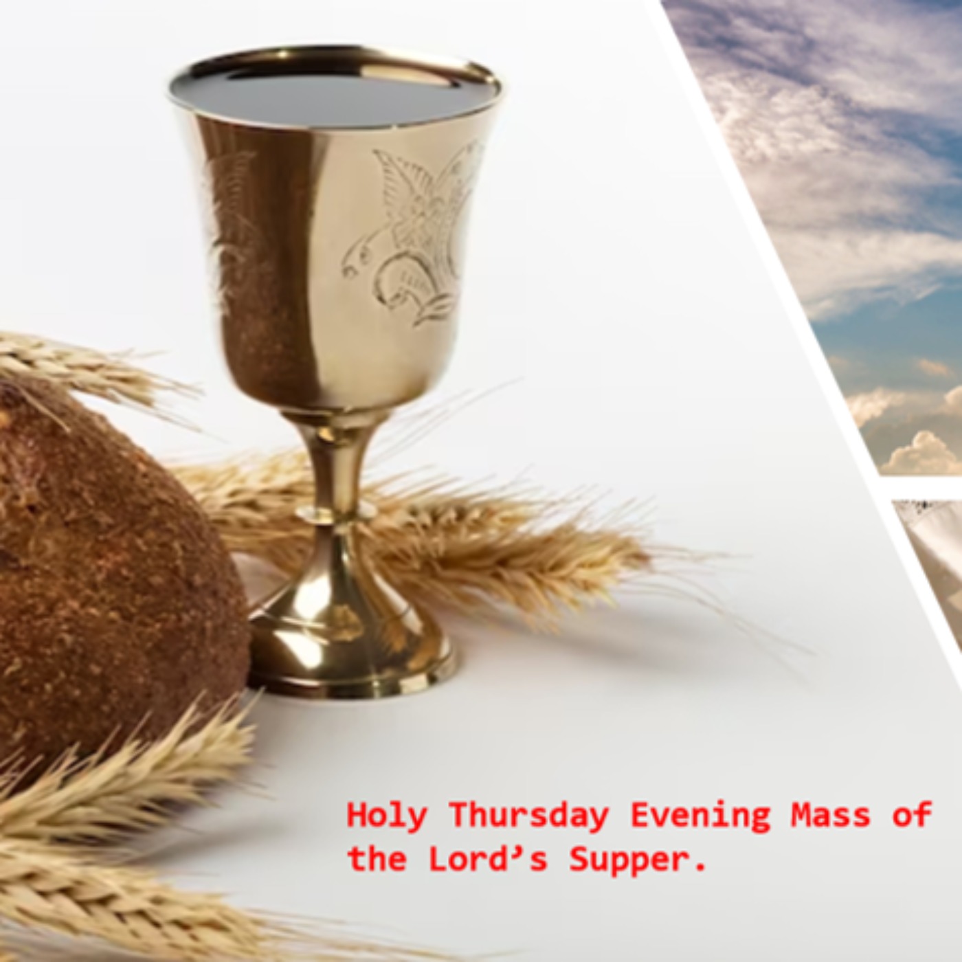 Psalm and Gospel Acclamation for Holy Thursday Year A | Stories Of ...