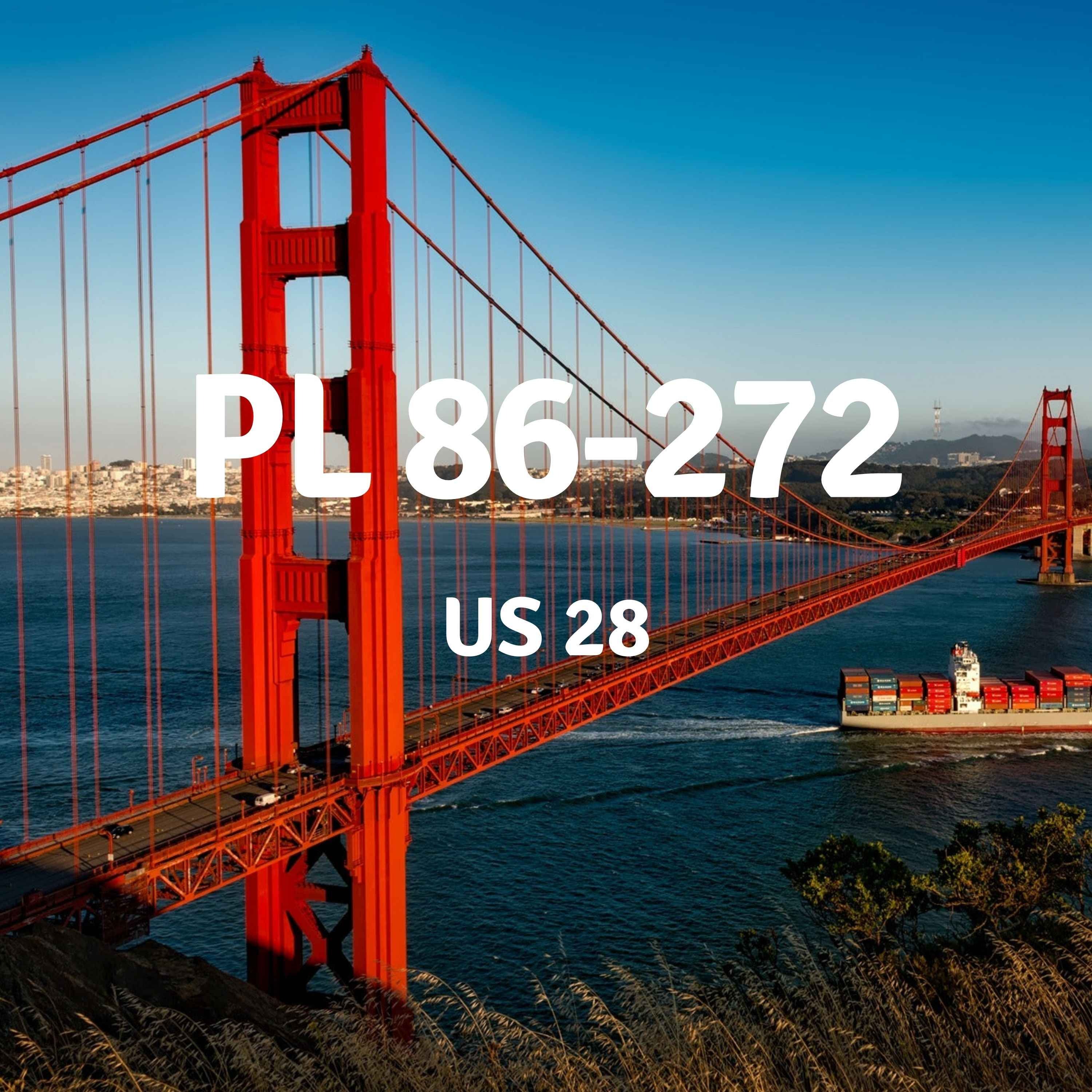 cover art for US 28 | PL 86 - 272