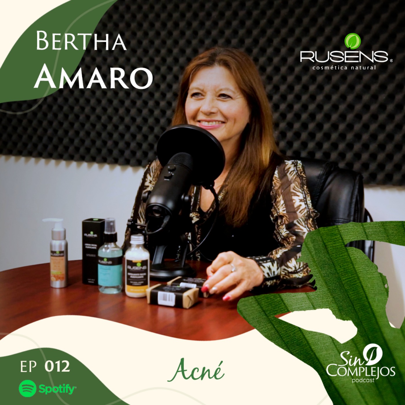 cover art for EP. 012 | Acné - Bertha Amaro