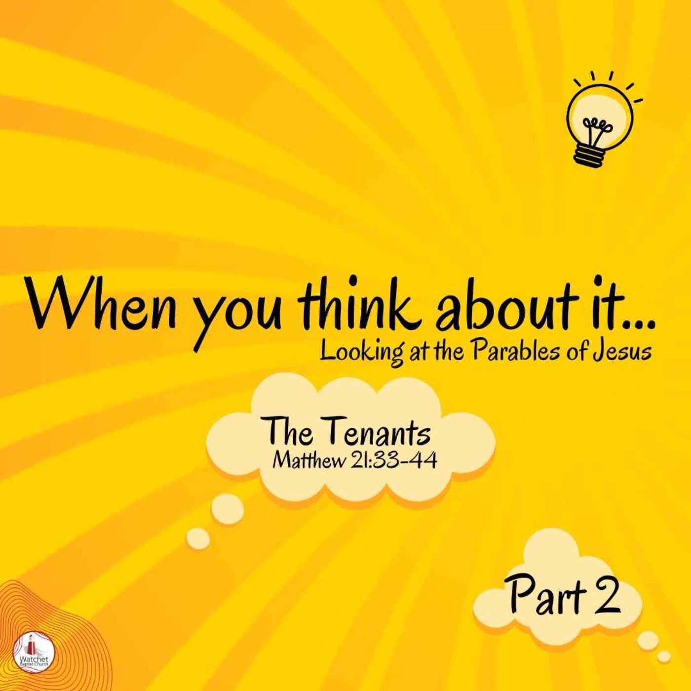 When you think about it...