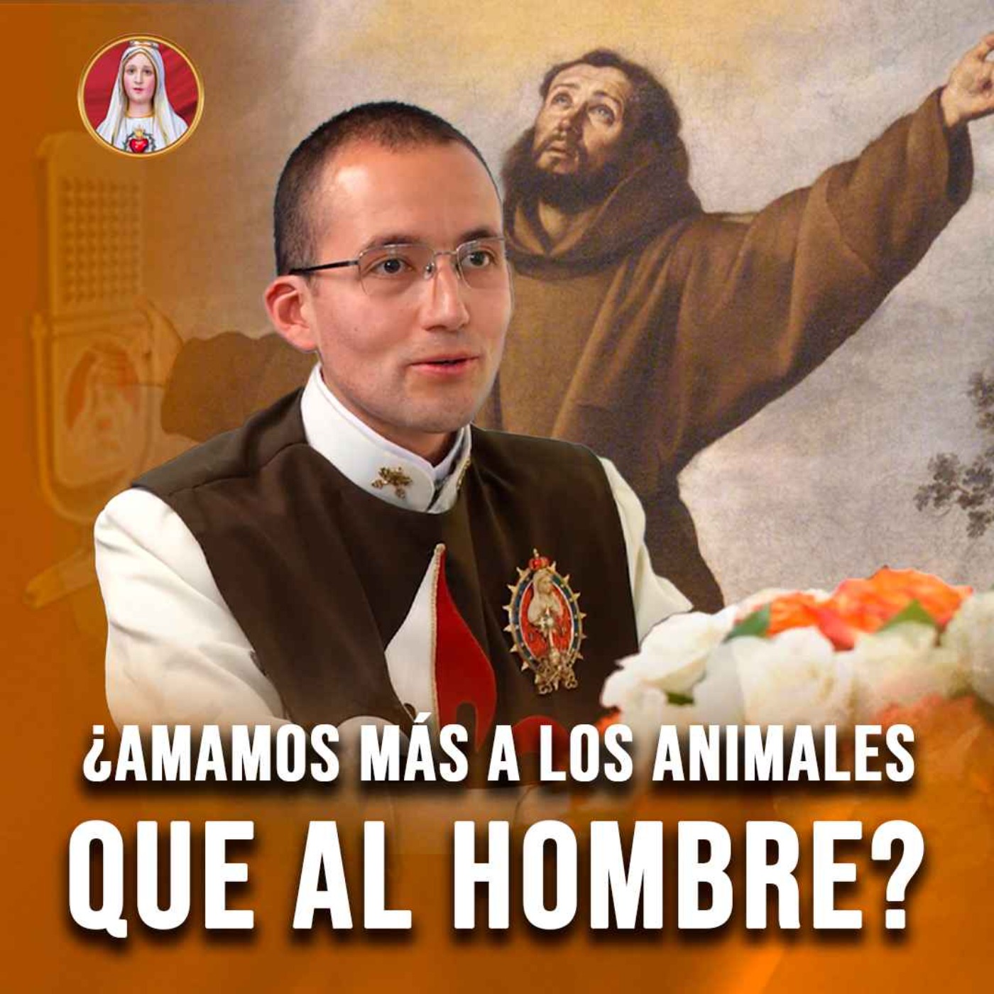 Portada de Conversando con los Caballeros de la Virgen -🎙️Podcast Católico🎧