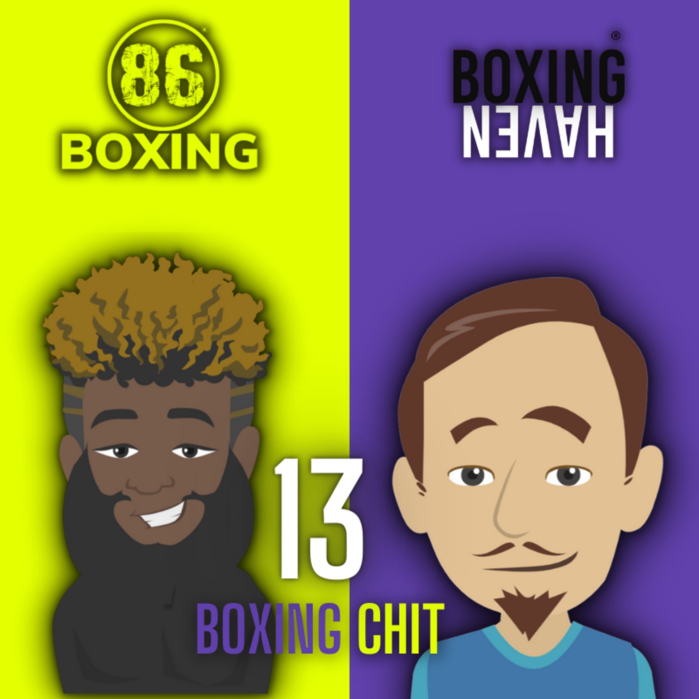 cover art for E43: 86Boxing x Boxing Haven: Boxing Chit 13: Tank Davis vs Rolly Romero | Heavyweights | & More 
