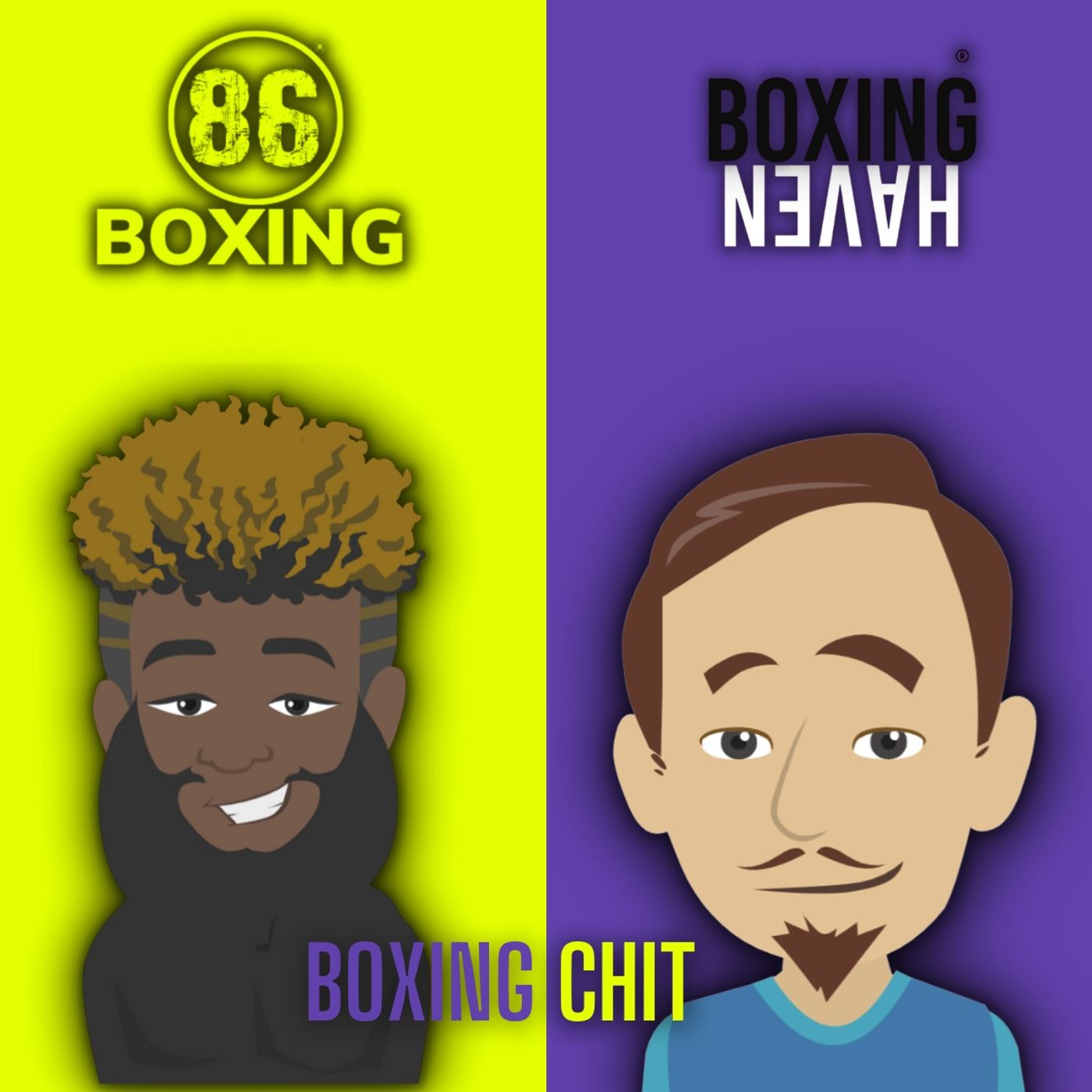 cover art for E35: 86Boxing x Boxing Haven: Boxing Chit 8 | Tyson Fury vs Dillian Whyte | Langford vs Johnson | The Heavyweights