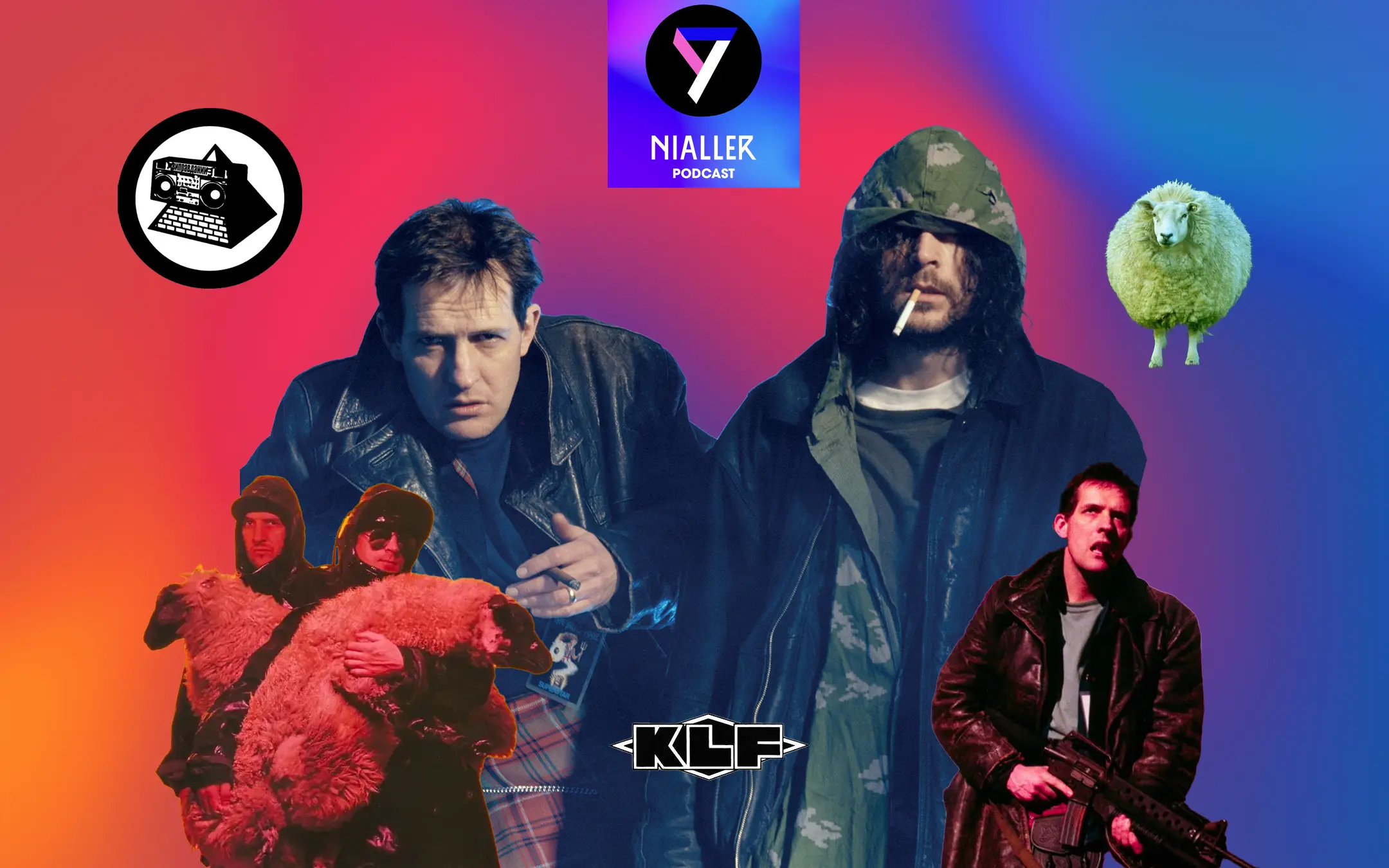 cover art for The KLF - the music, money & mayhem of pop's rebel millionaires