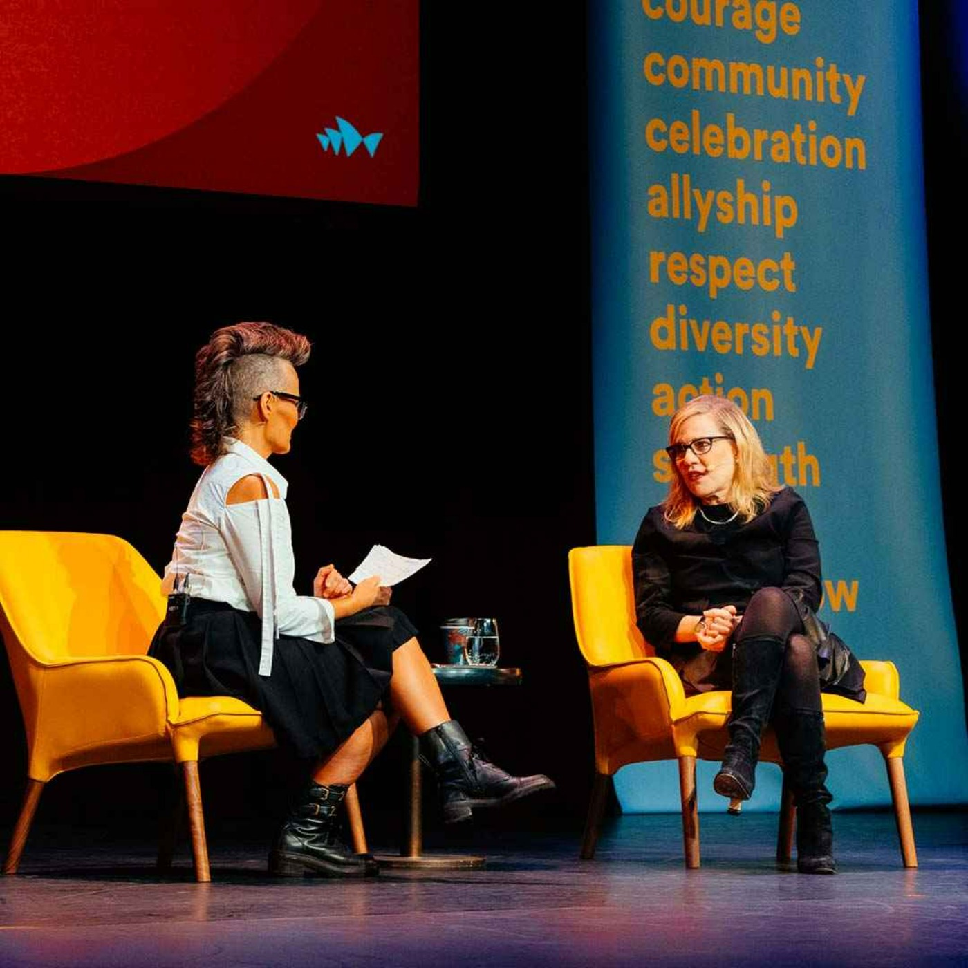 Why Design Matters |  Debbie Millman & Yumi Stynes at All About Women 2022