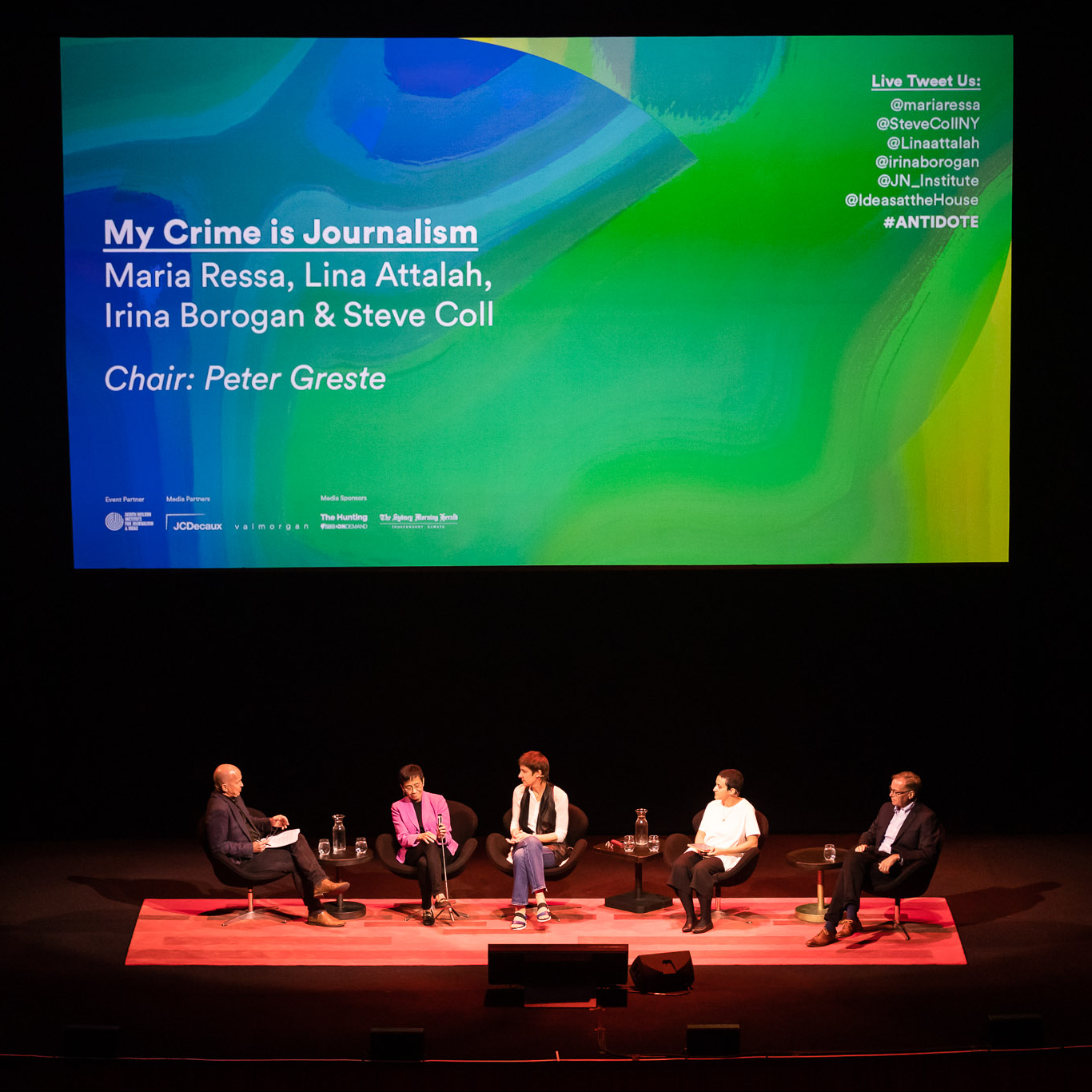 My Crime is Journalism  at Antidote 2019