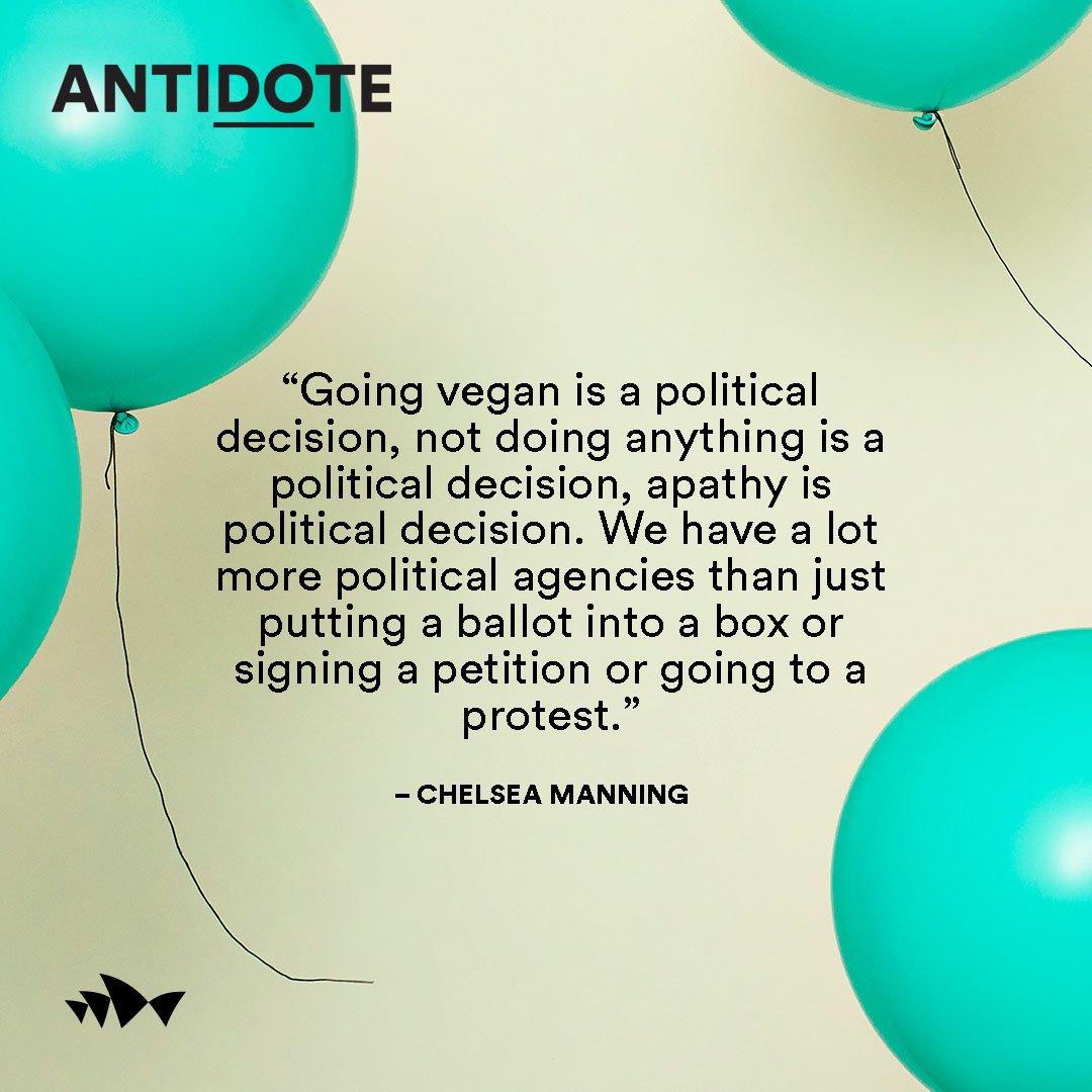 Chelsea Manning wants to change the world | ANTIDOTE 2018