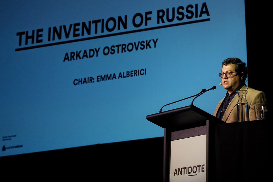 Arkady Ostrovsky on The Invention of Russia | Antidote 2017