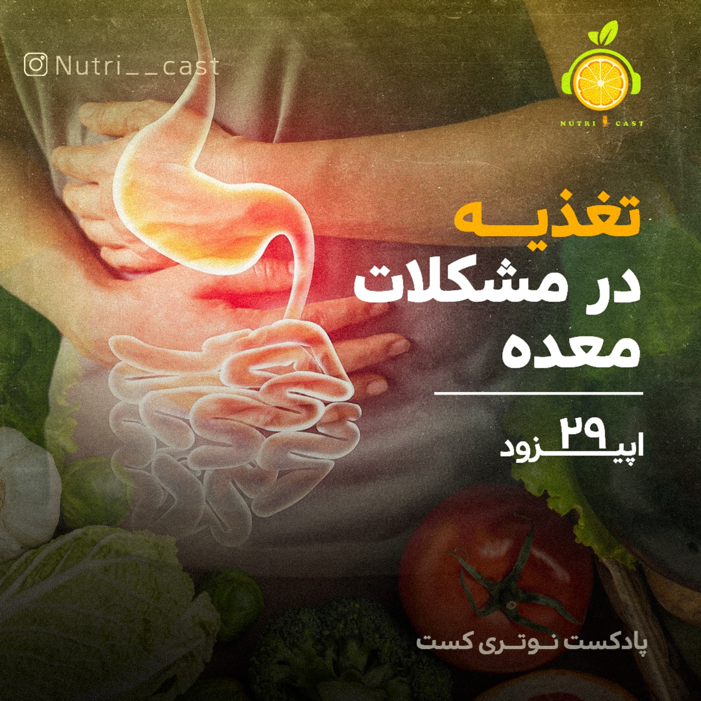 اپیزود بیست و نه : تغذیه در مشکلات معده‌