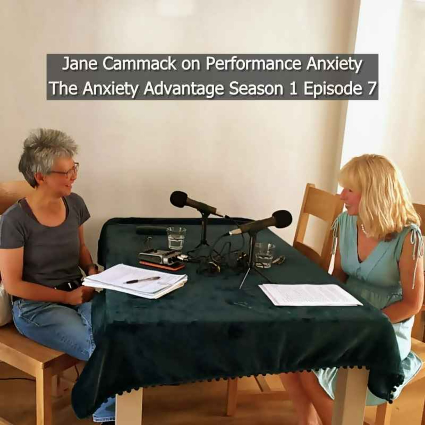 cover art for Performance Anxiety (even Pavorotti felt it!) - Jane Cammack 