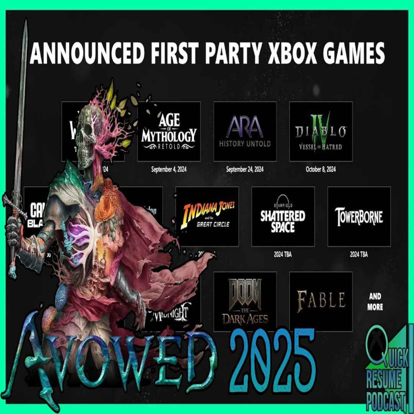 Avowed officially delayed | Microsoft & Activision making AA studio for existing IP | QRP 141