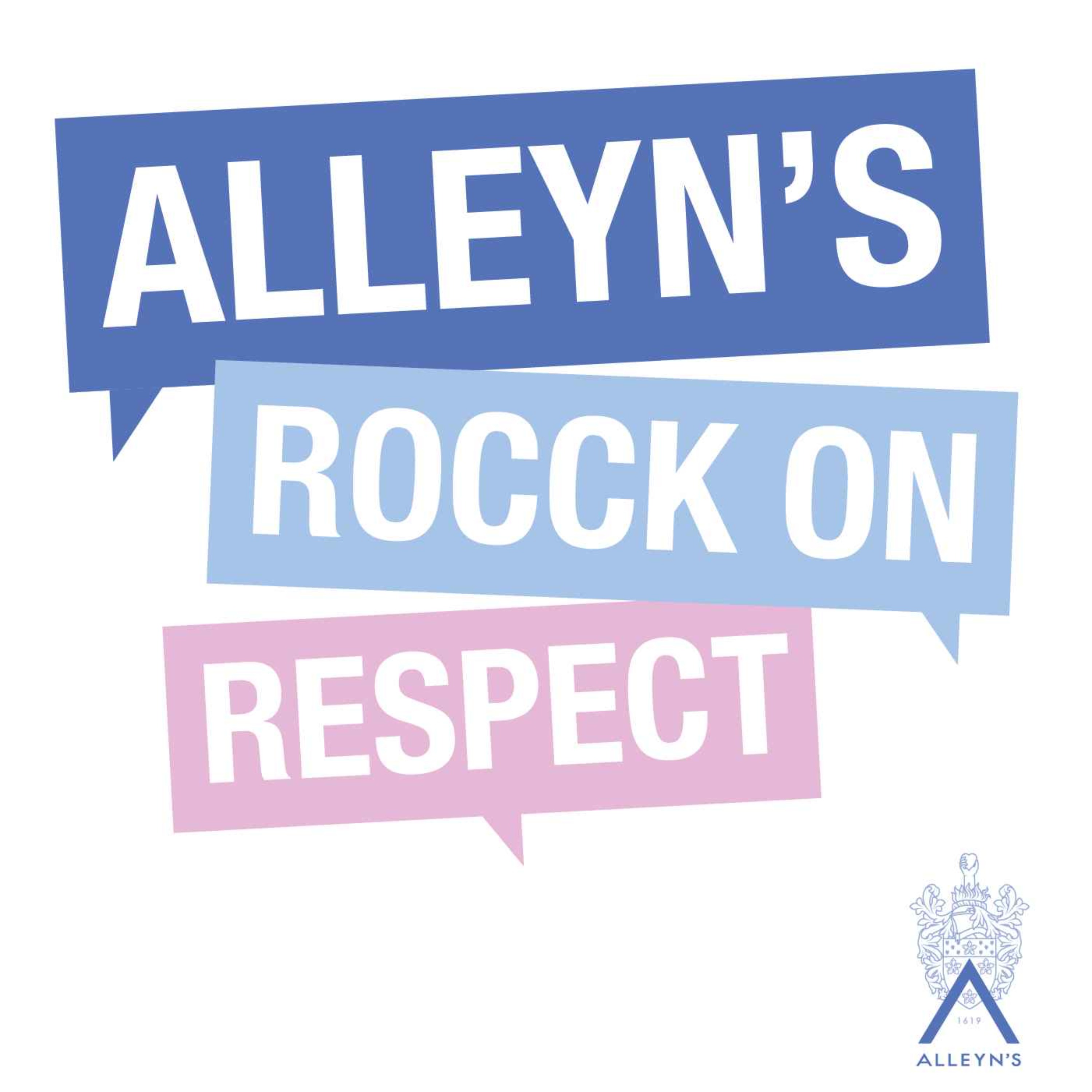 cover art for Alleyn’s ROCCK On; Respect